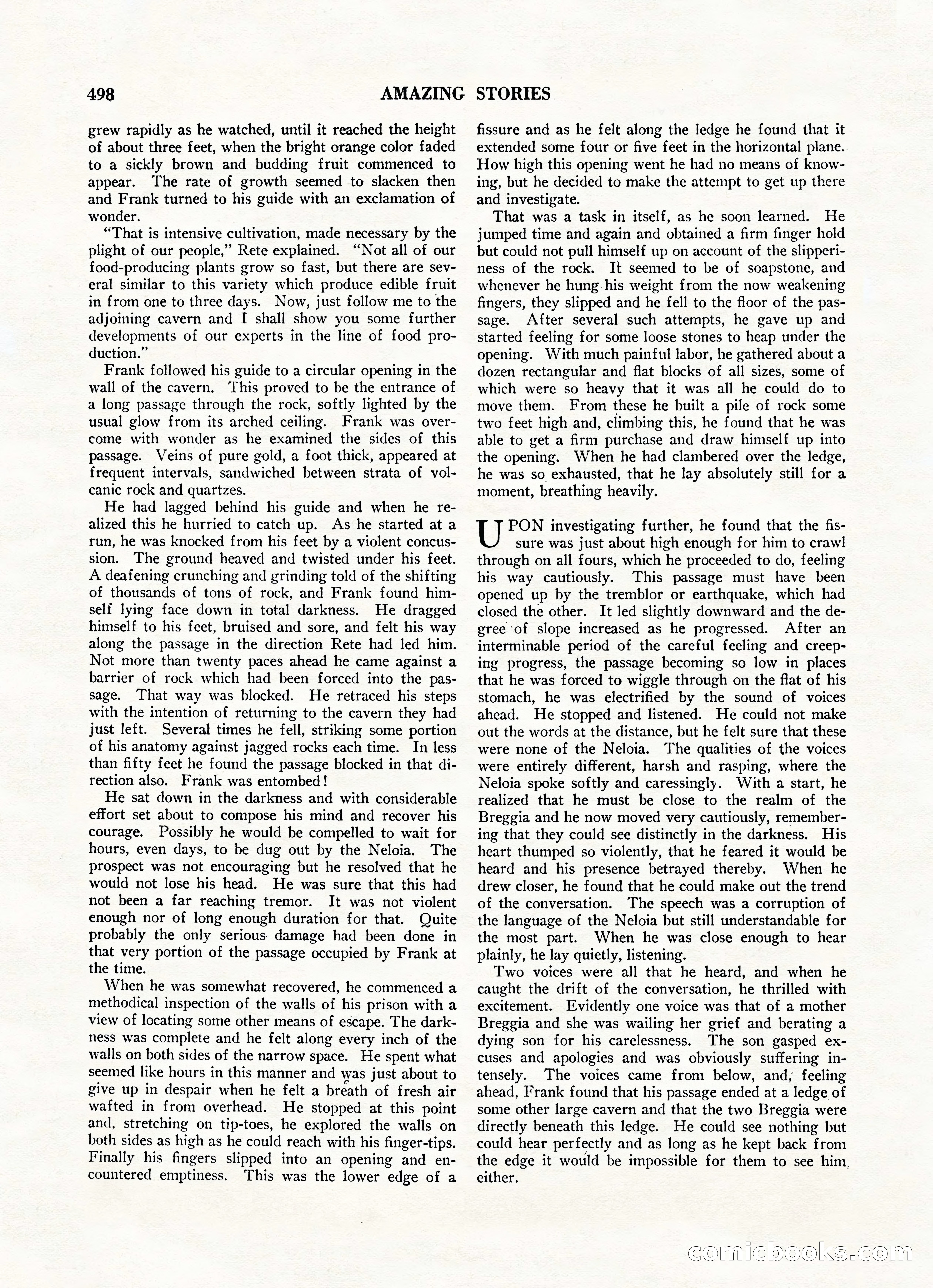 Amazing Stories, Vol. 3 No. 6 — page 20 of 100
