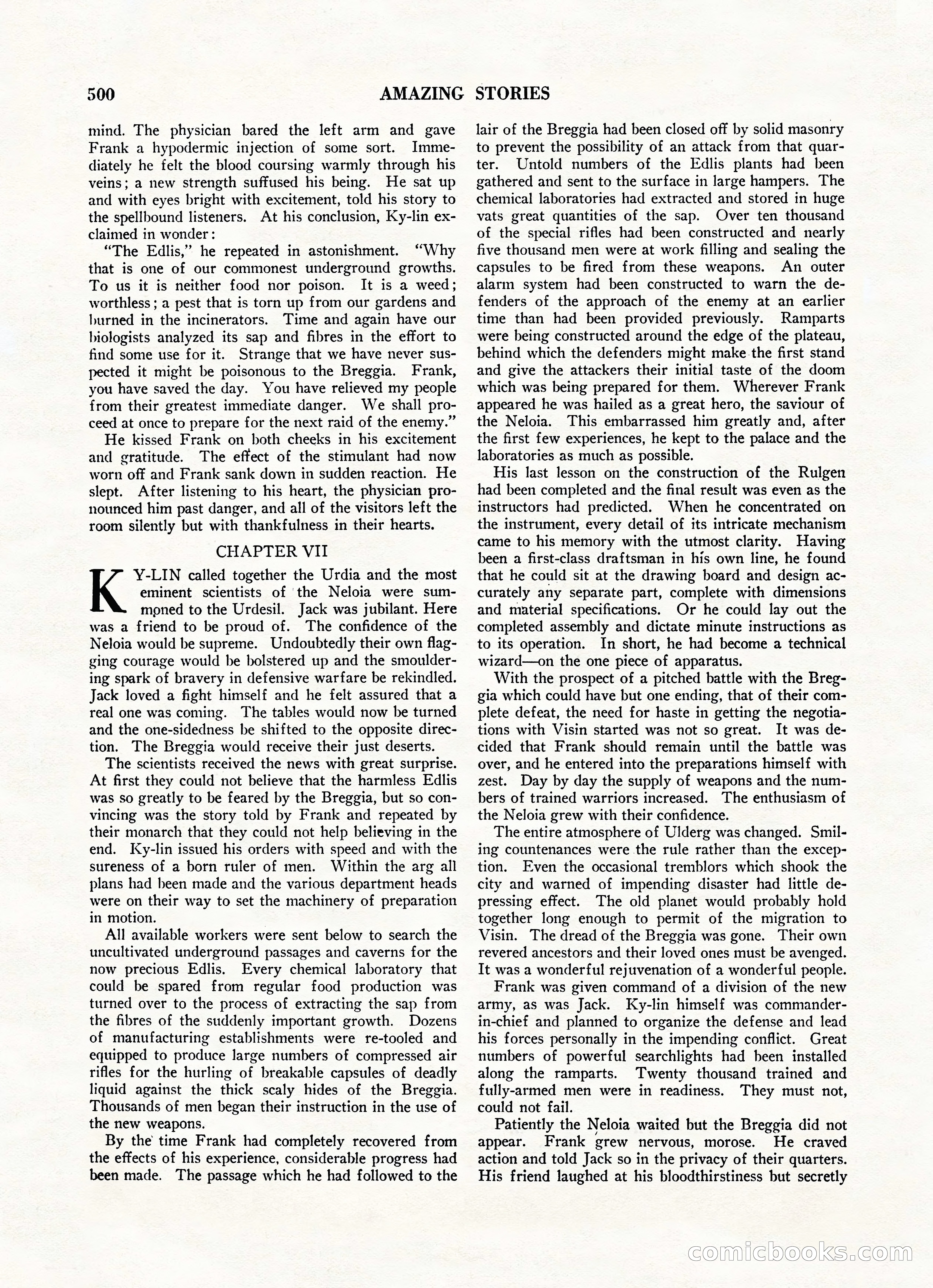 Amazing Stories, Vol. 3 No. 6 — page 22 of 100