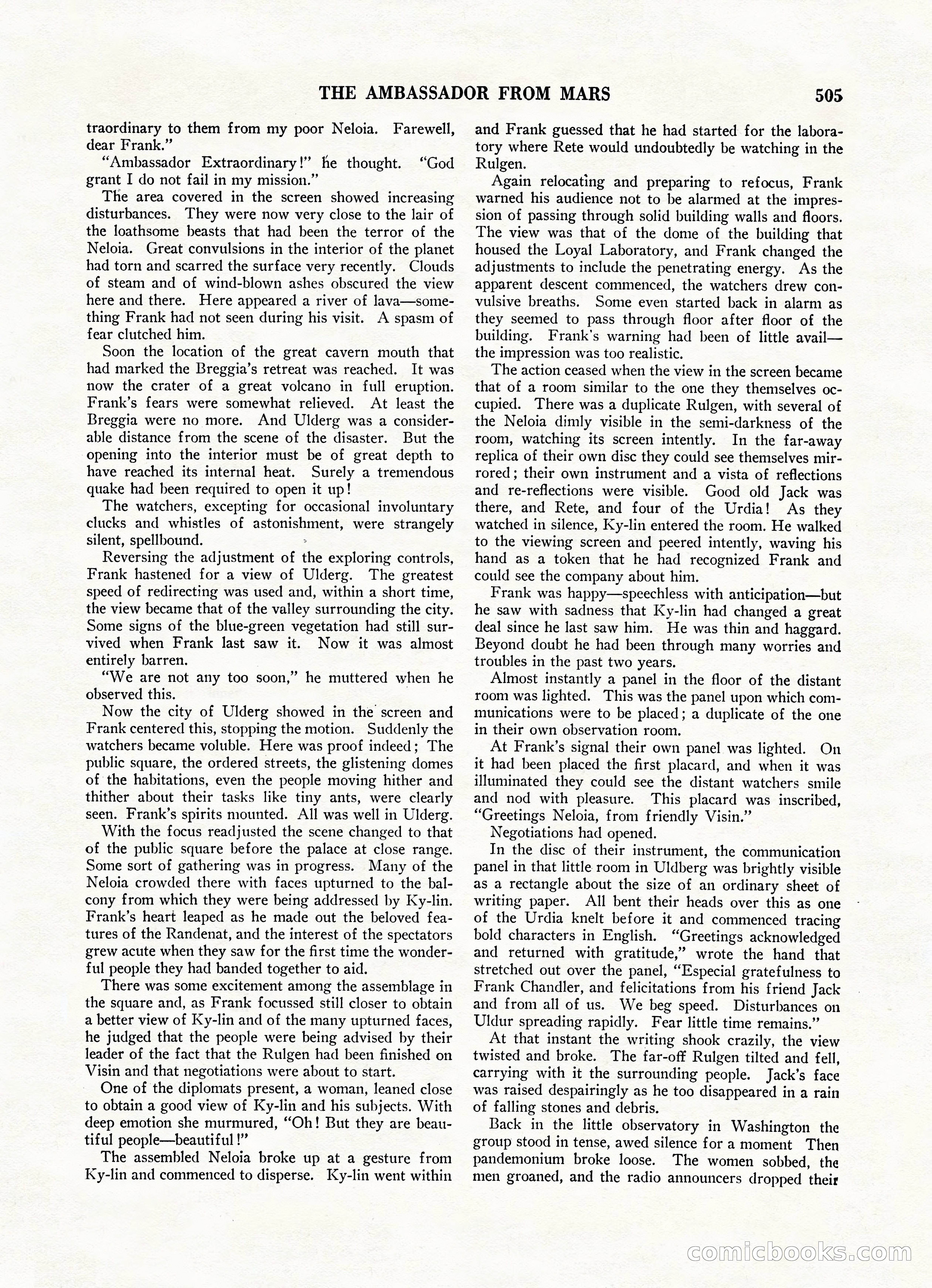 Amazing Stories, Vol. 3 No. 6 — page 27 of 100