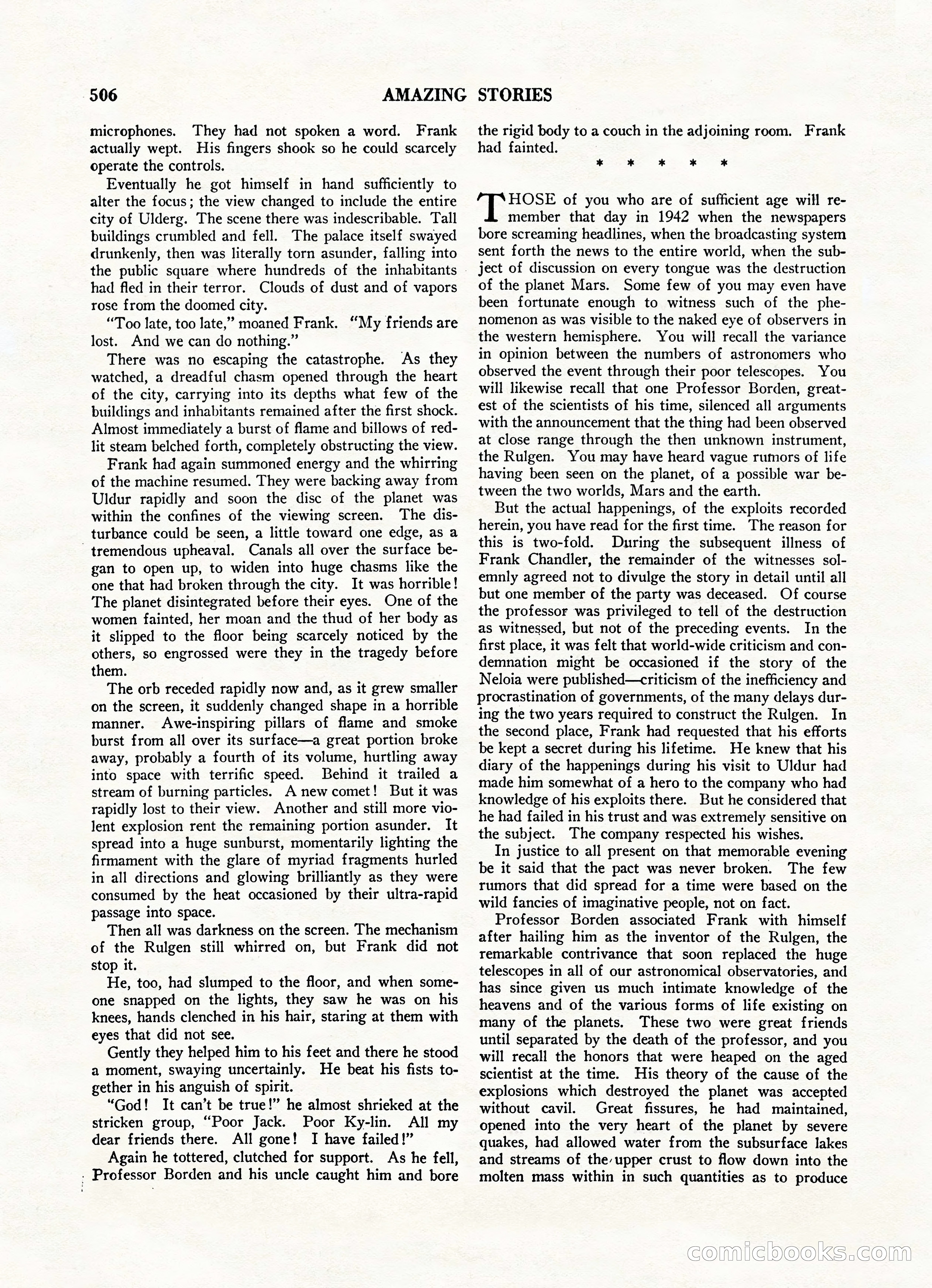 Amazing Stories, Vol. 3 No. 6 — page 28 of 100