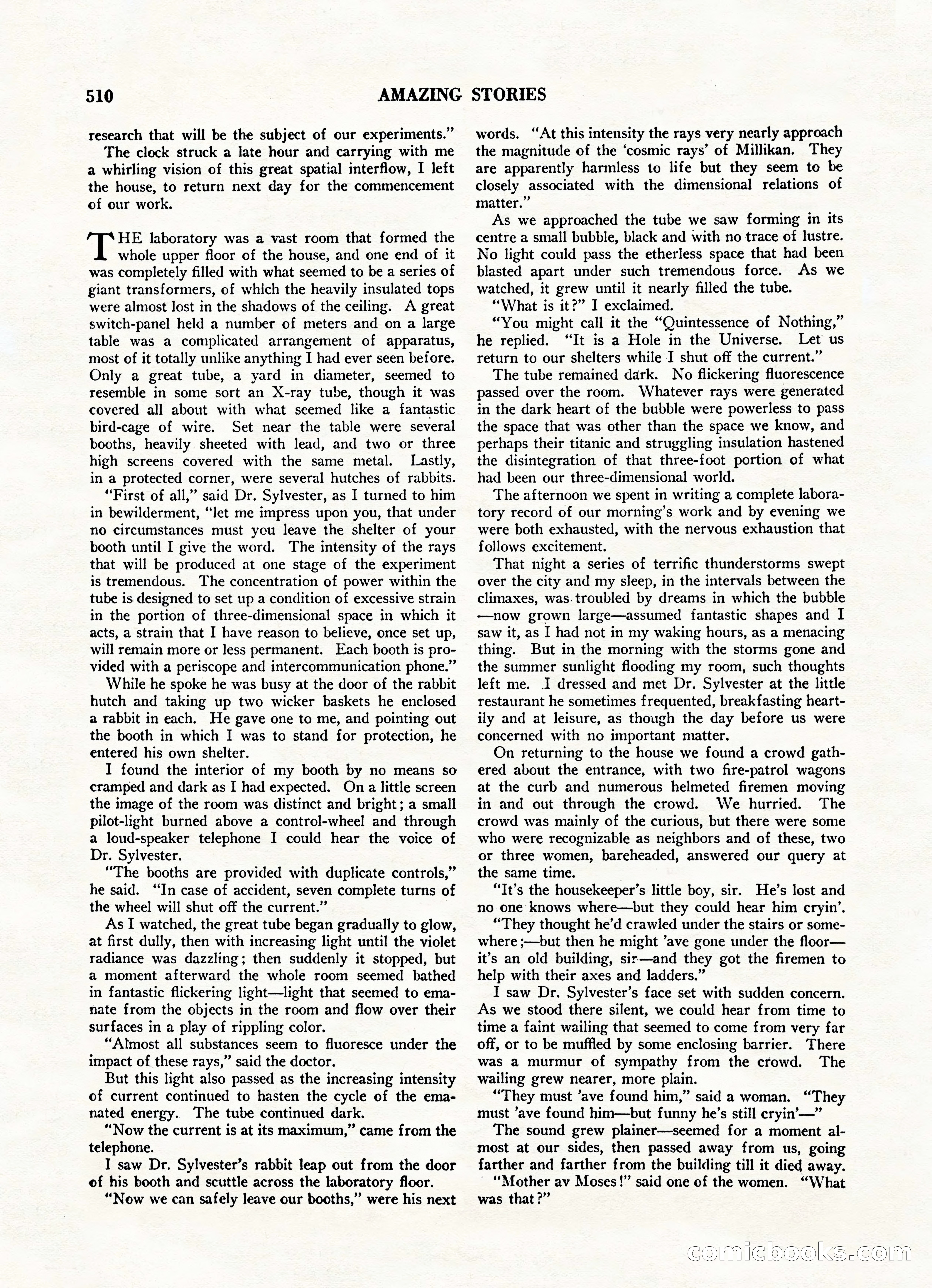 Amazing Stories, Vol. 3 No. 6 — page 32 of 100