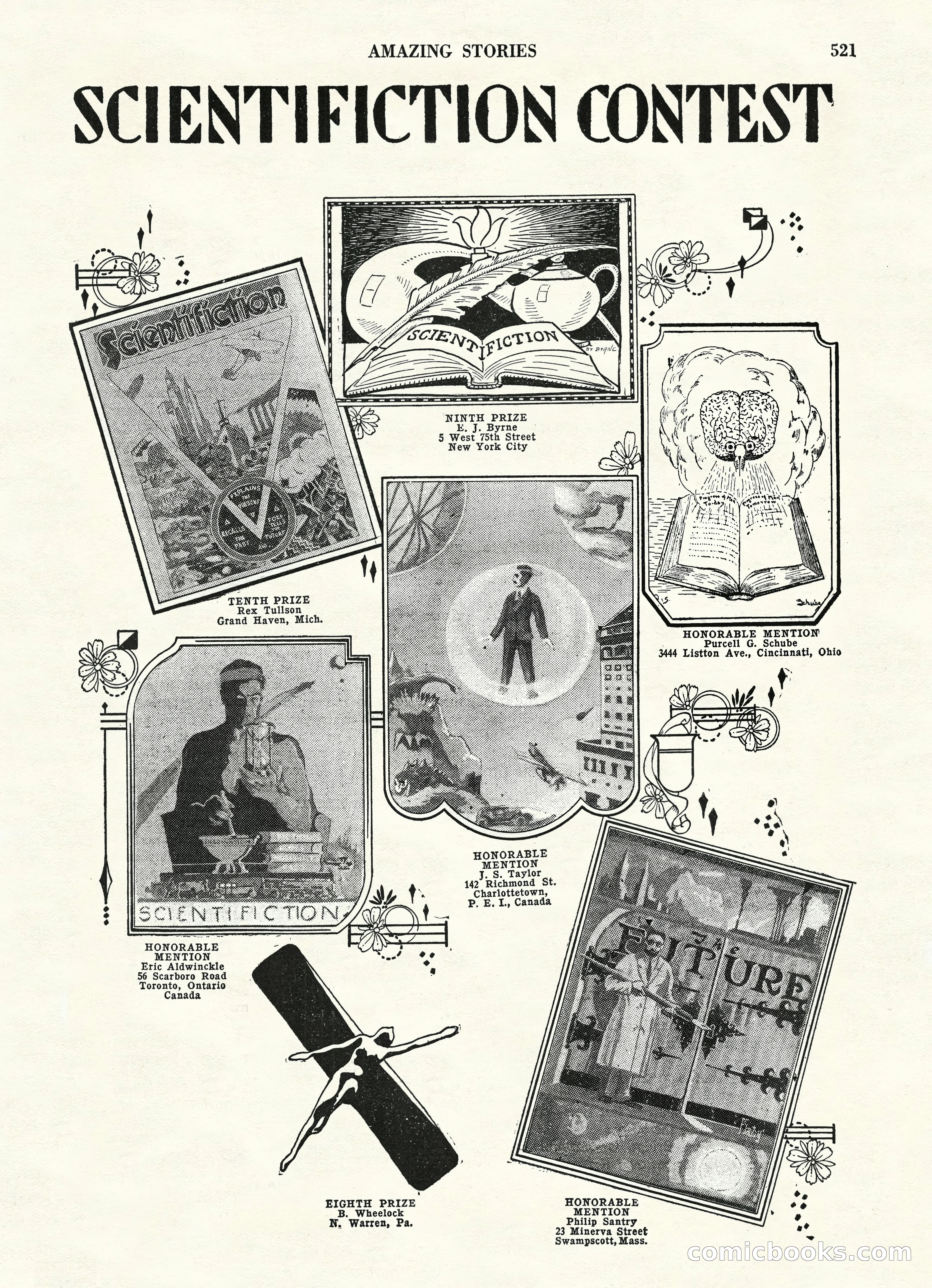Amazing Stories, Vol. 3 No. 6 — page 43 of 100