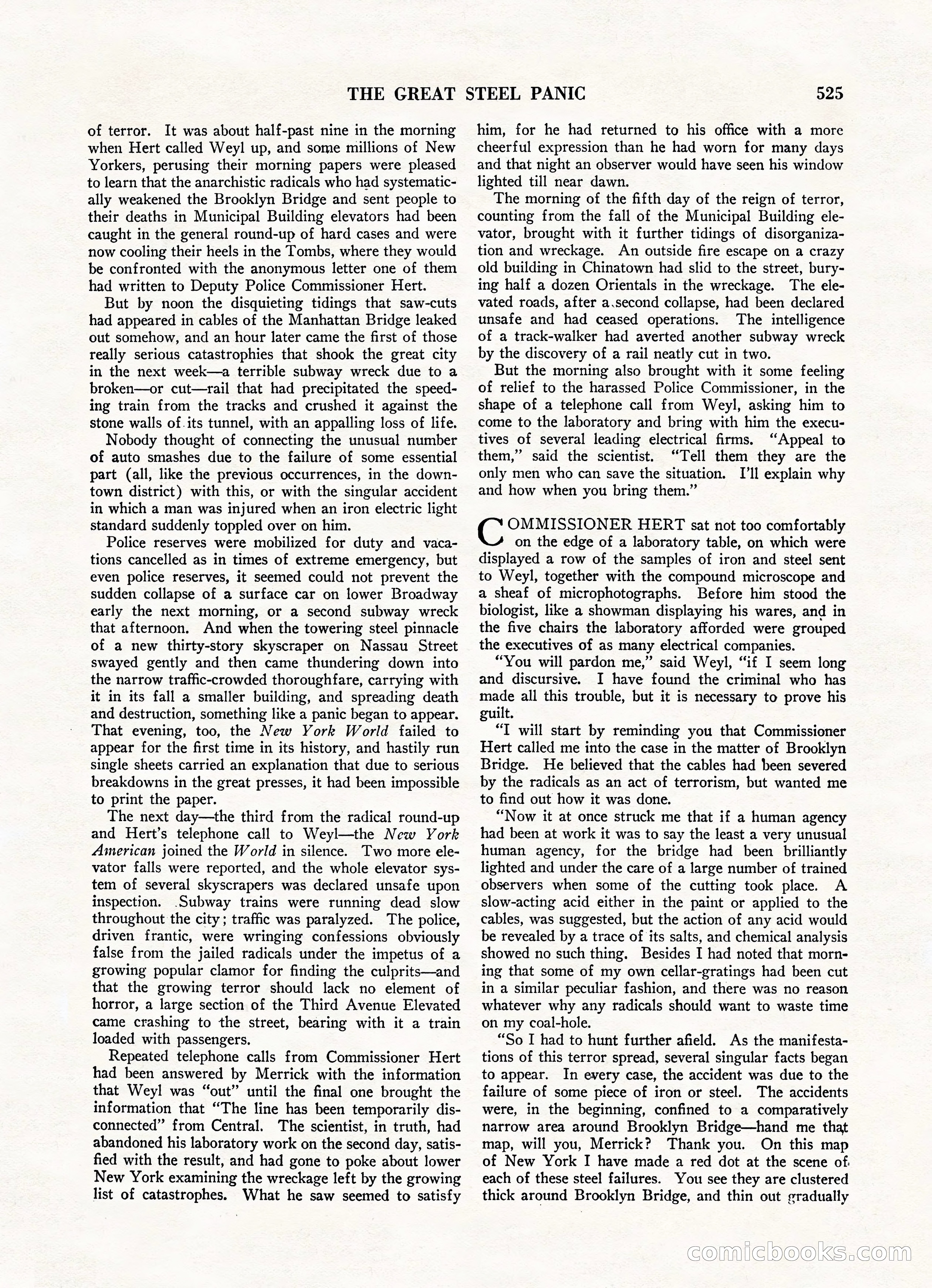 Amazing Stories, Vol. 3 No. 6 — page 47 of 100