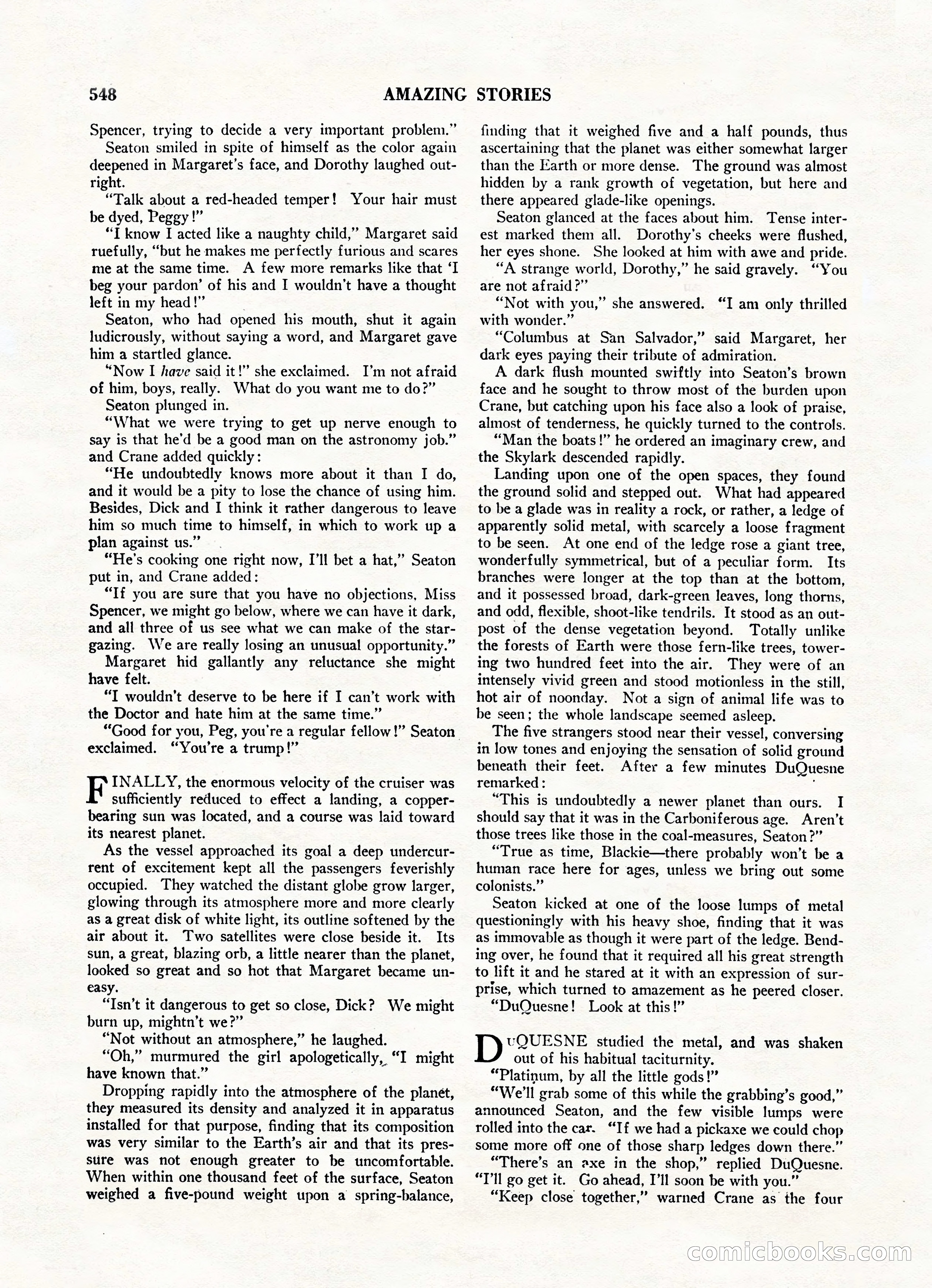 Amazing Stories, Vol. 3 No. 6 — page 70 of 100