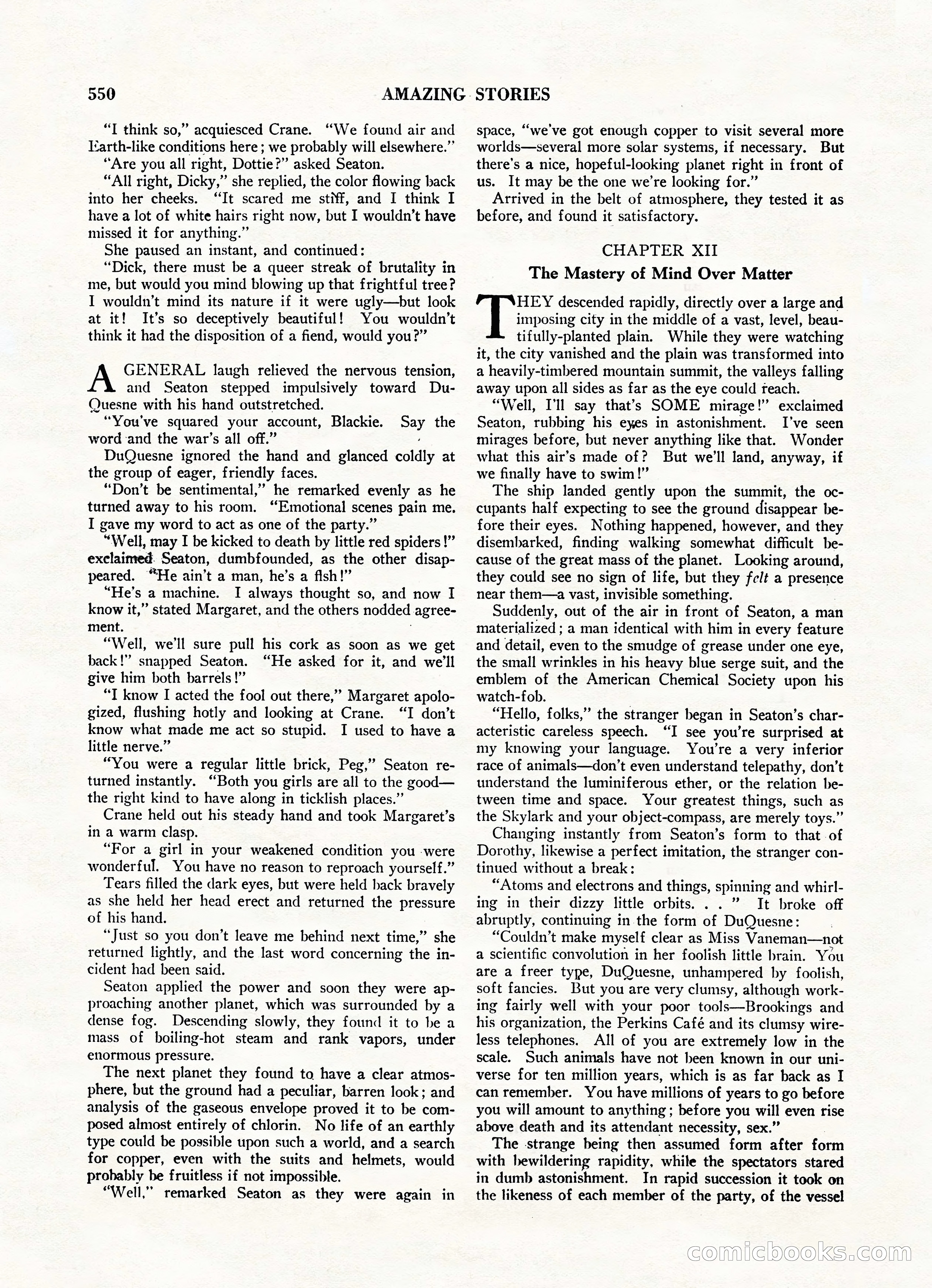 Amazing Stories, Vol. 3 No. 6 — page 72 of 100
