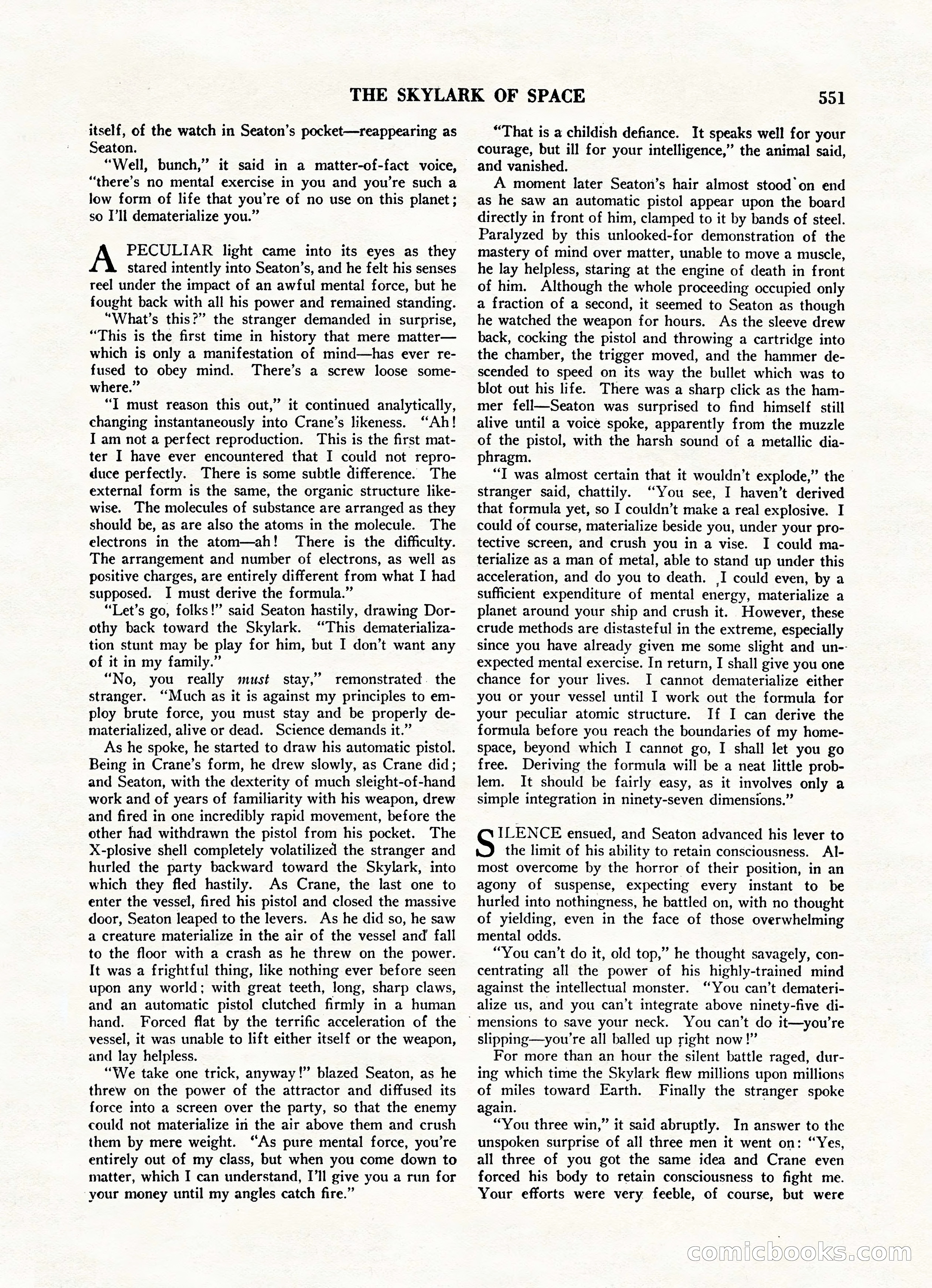 Amazing Stories, Vol. 3 No. 6 — page 73 of 100