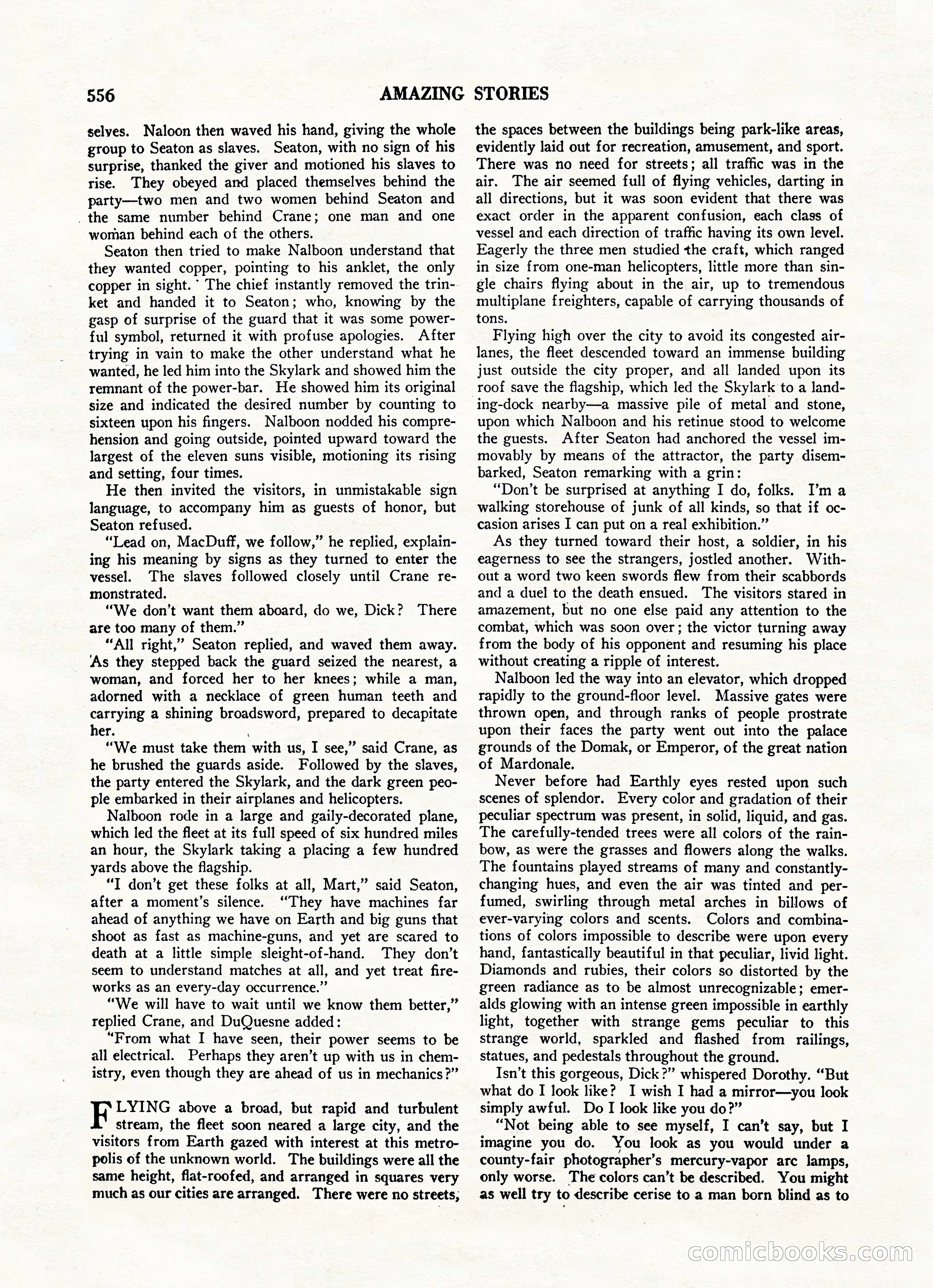 Amazing Stories, Vol. 3 No. 6 — page 78 of 100