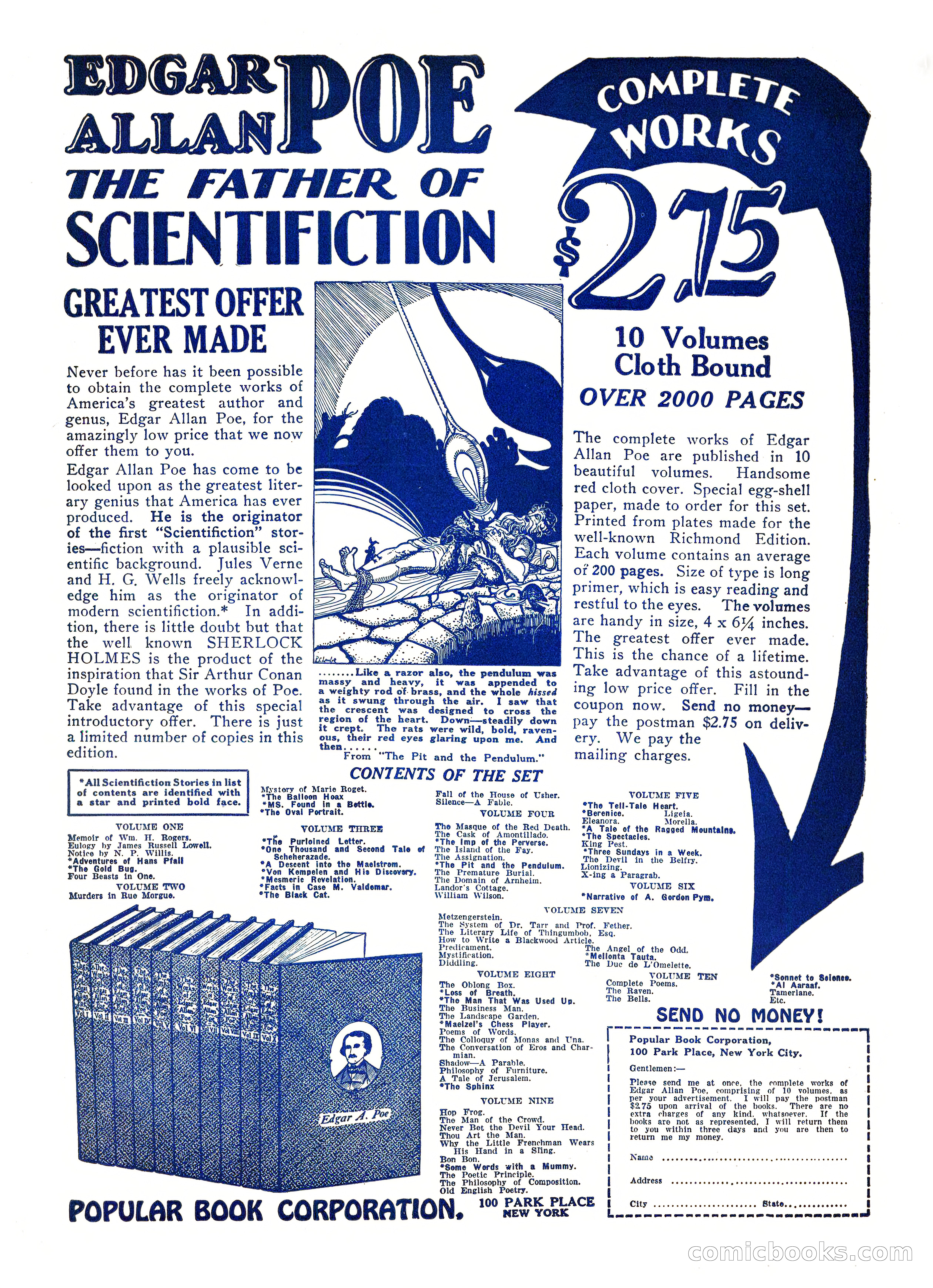 Amazing Stories, Vol. 3 No. 6 — page 99 of 100