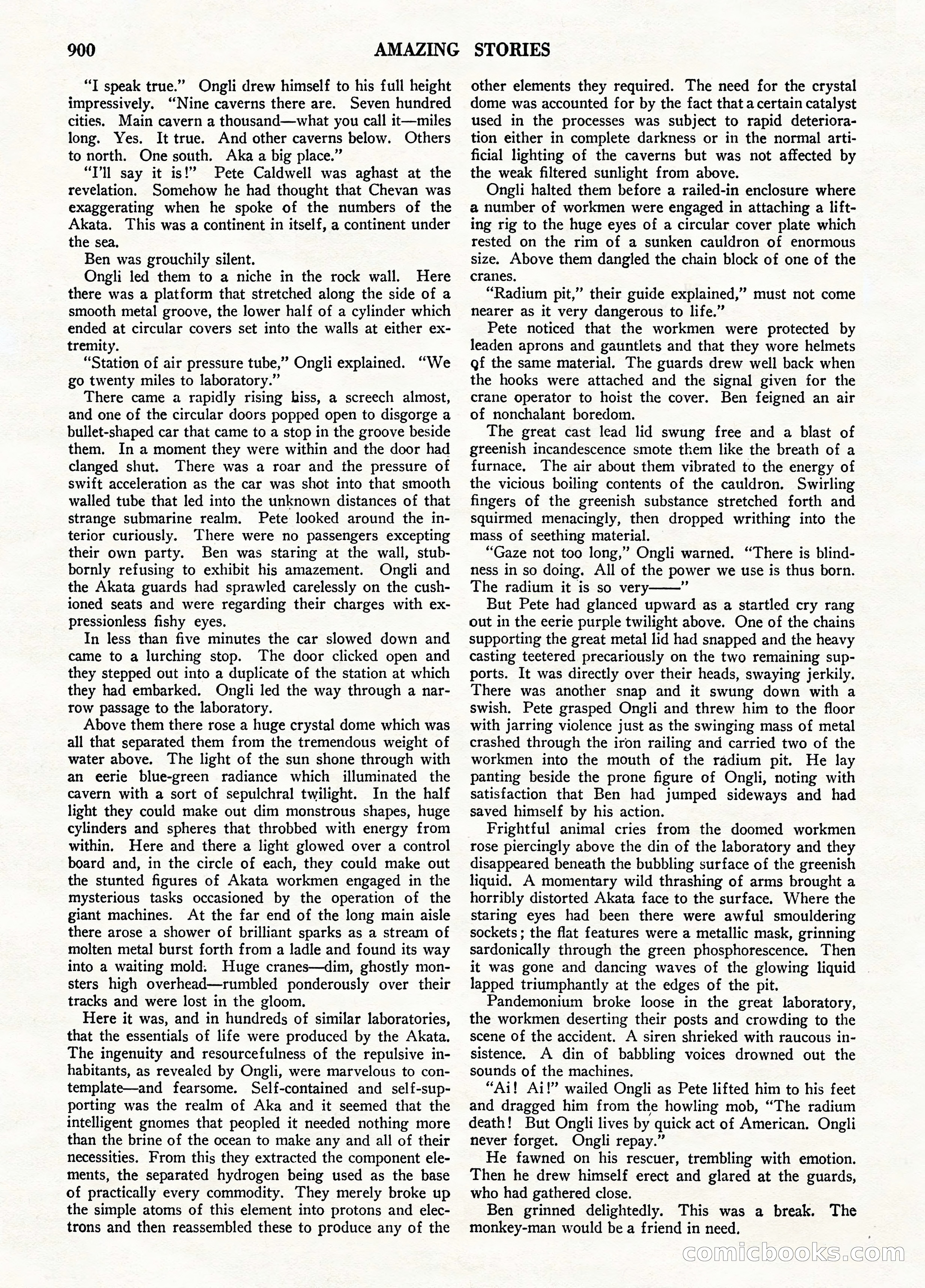 Amazing Stories, January 1931 — page 38 of 100