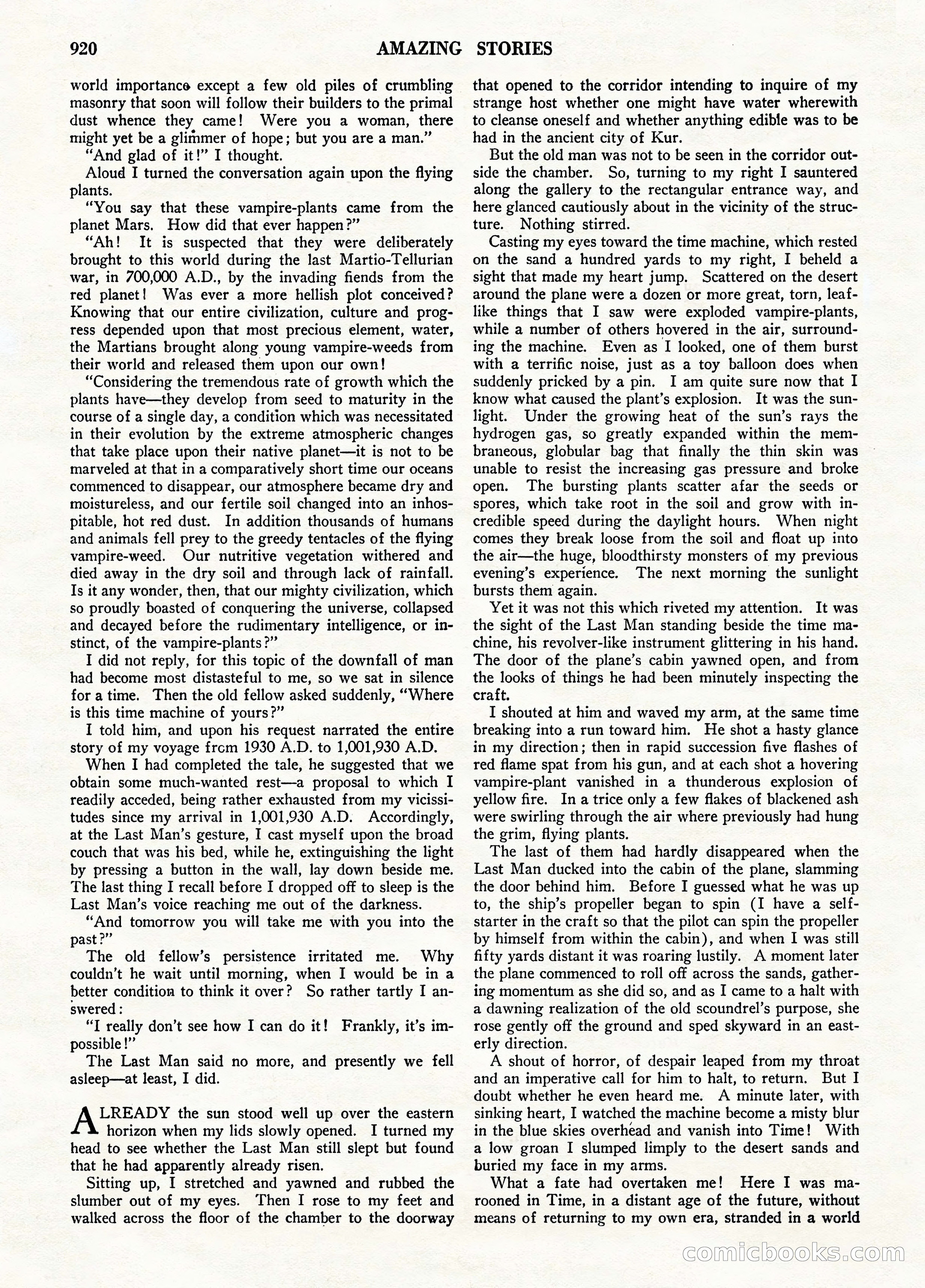Amazing Stories, January 1931 — page 58 of 100