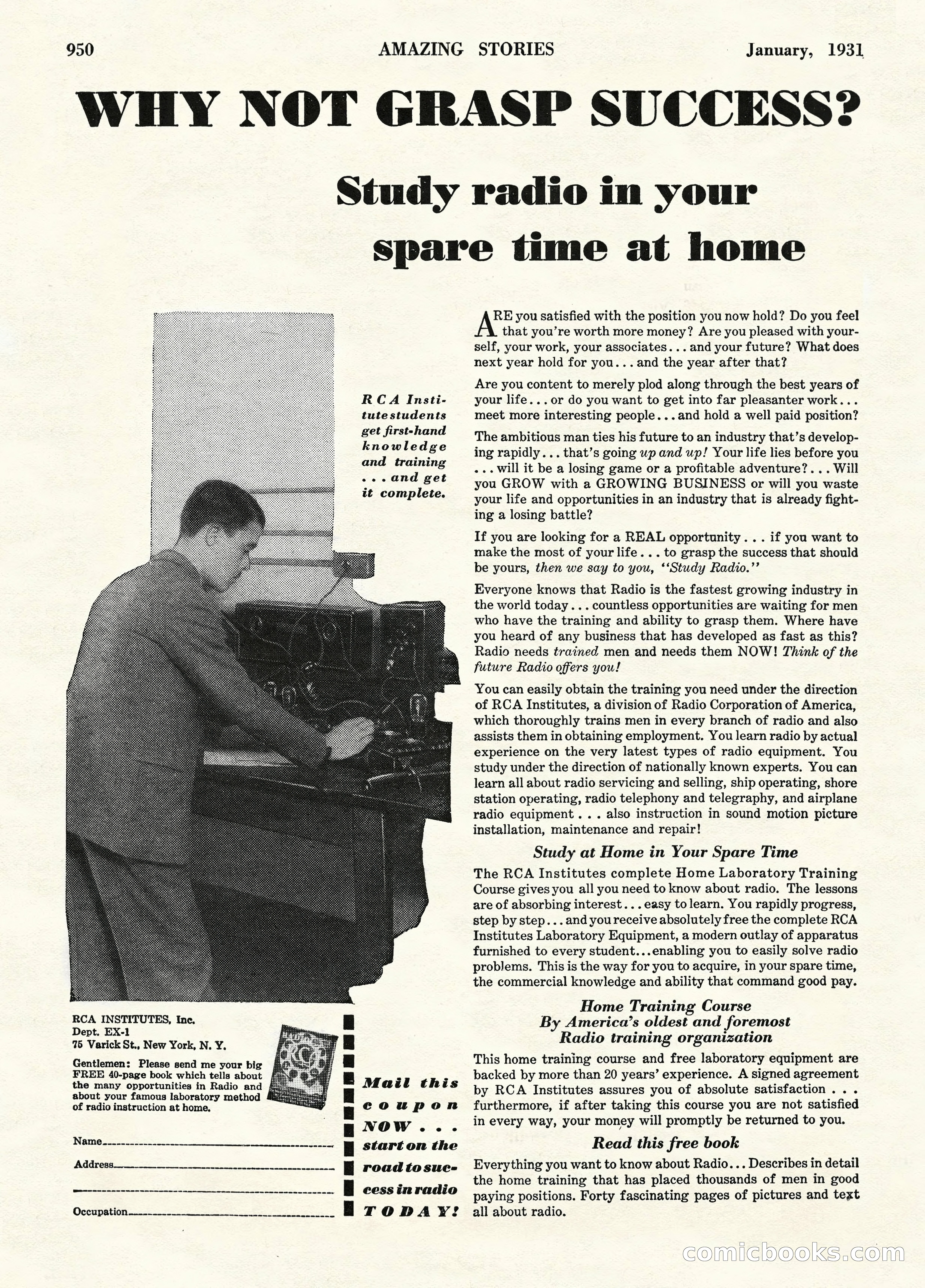 Amazing Stories, January 1931 — page 88 of 100
