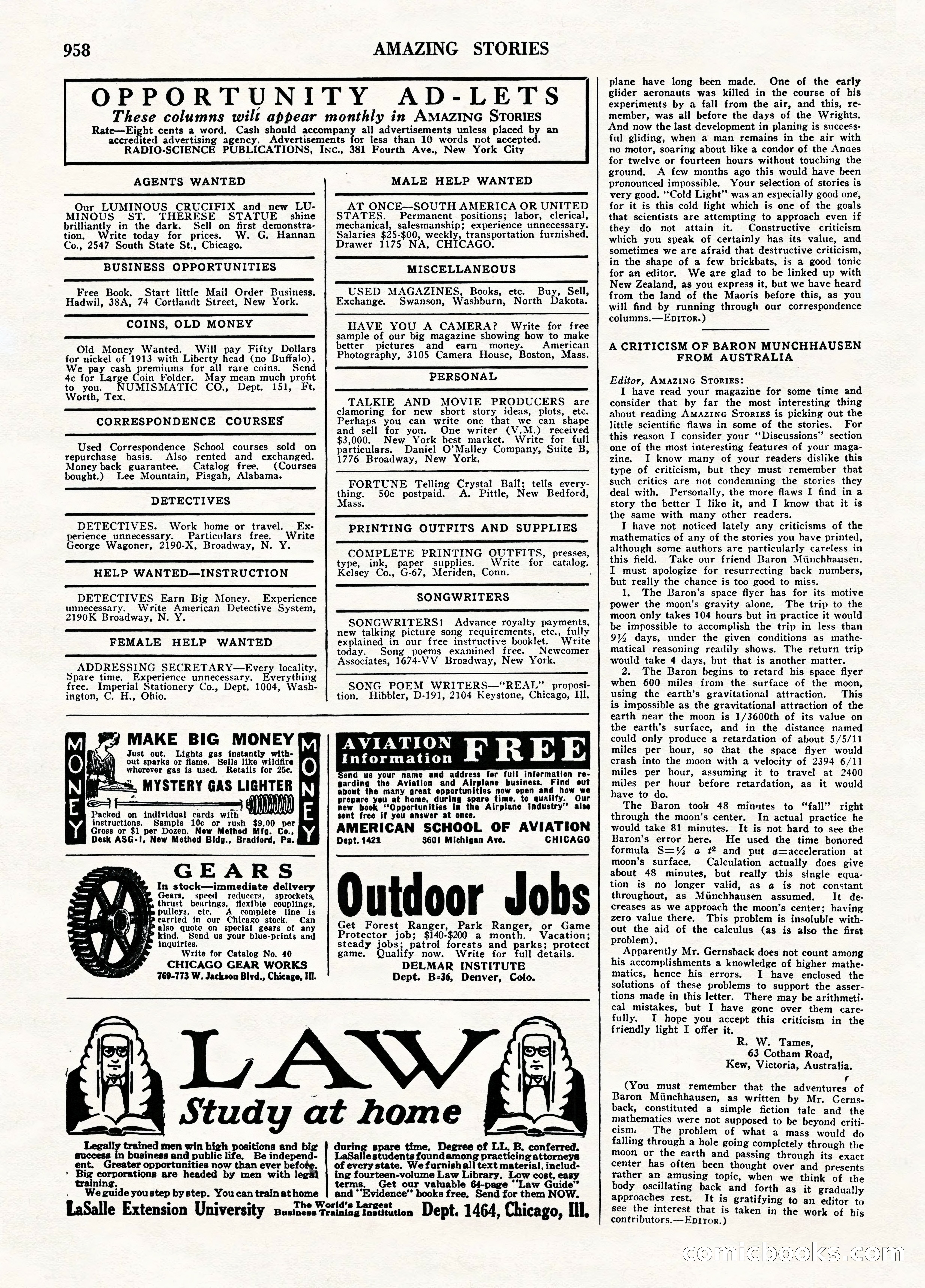 Amazing Stories, January 1931 — page 96 of 100