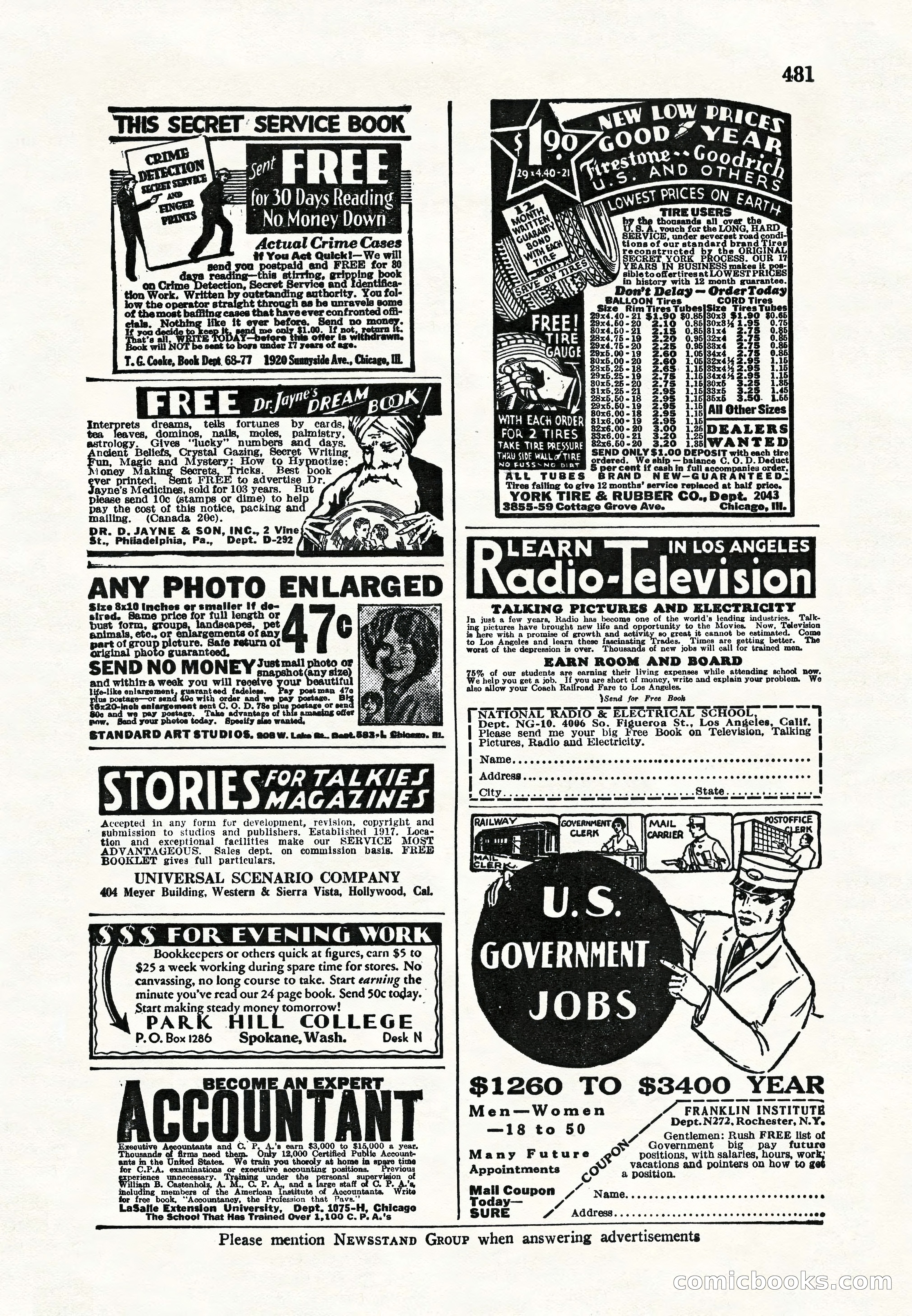 Amazing Stories, Vol. 8, No. 6 — page 3 of 148