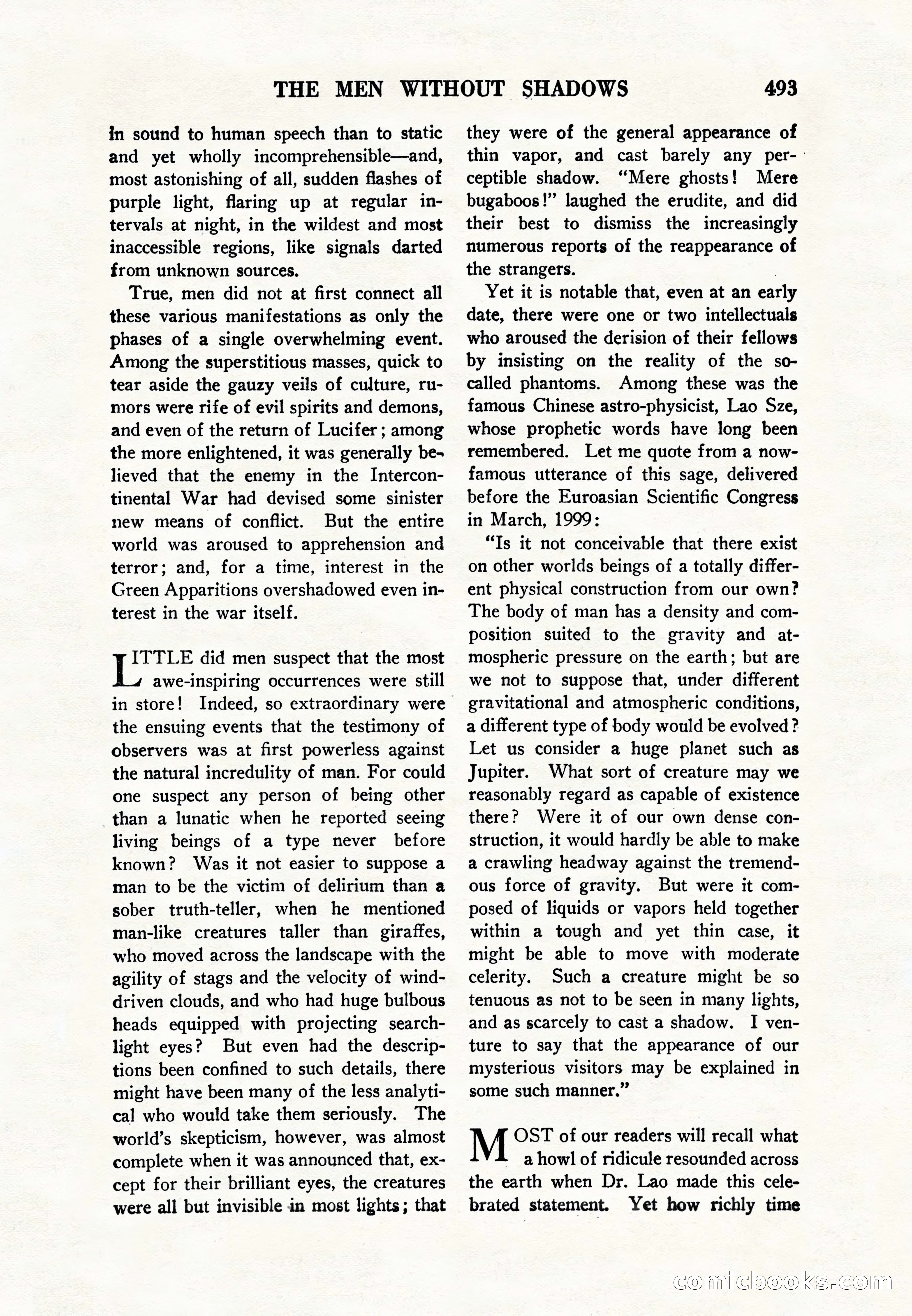 Amazing Stories, Vol. 8, No. 6 — page 15 of 148