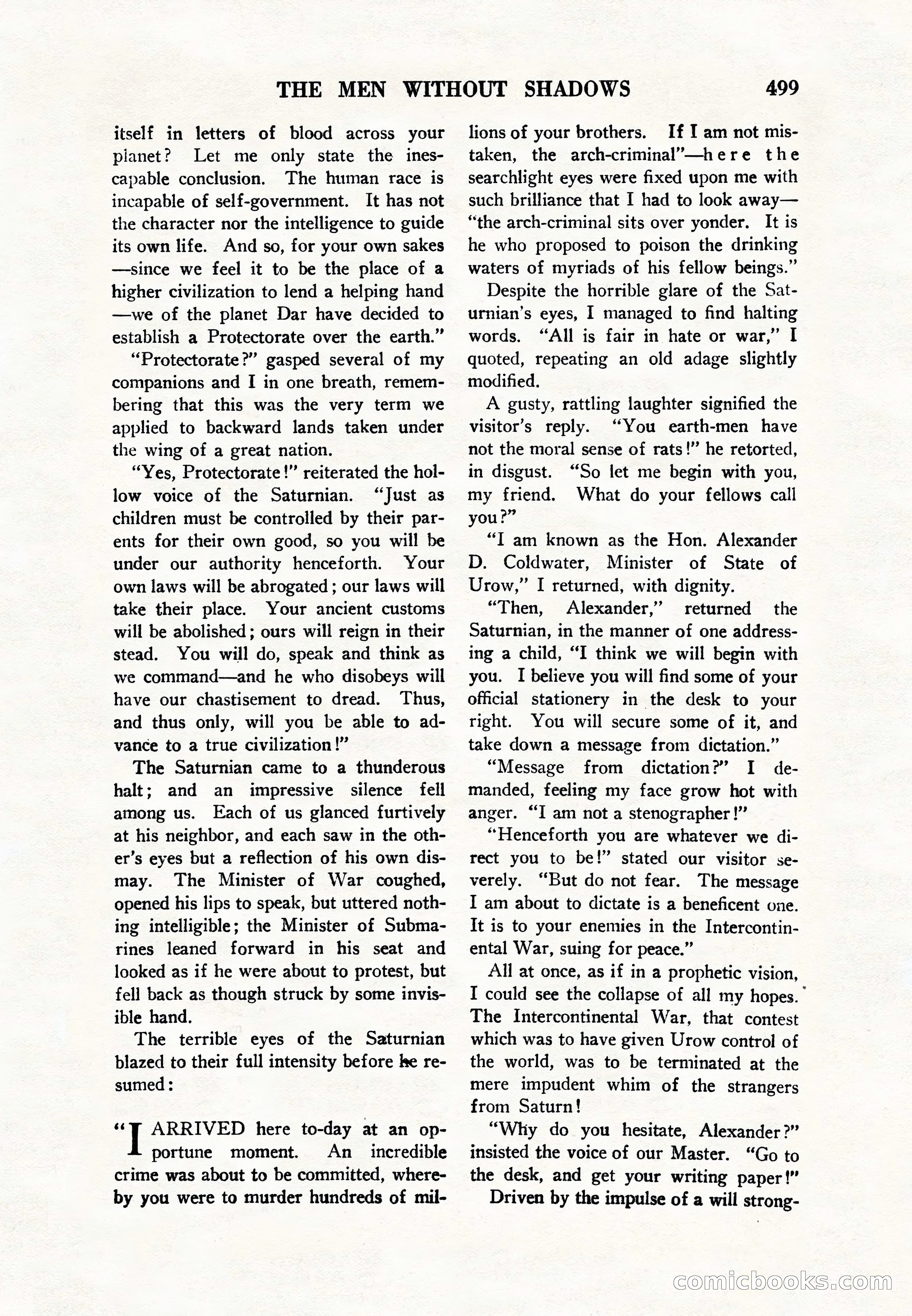 Amazing Stories, Vol. 8, No. 6 — page 21 of 148