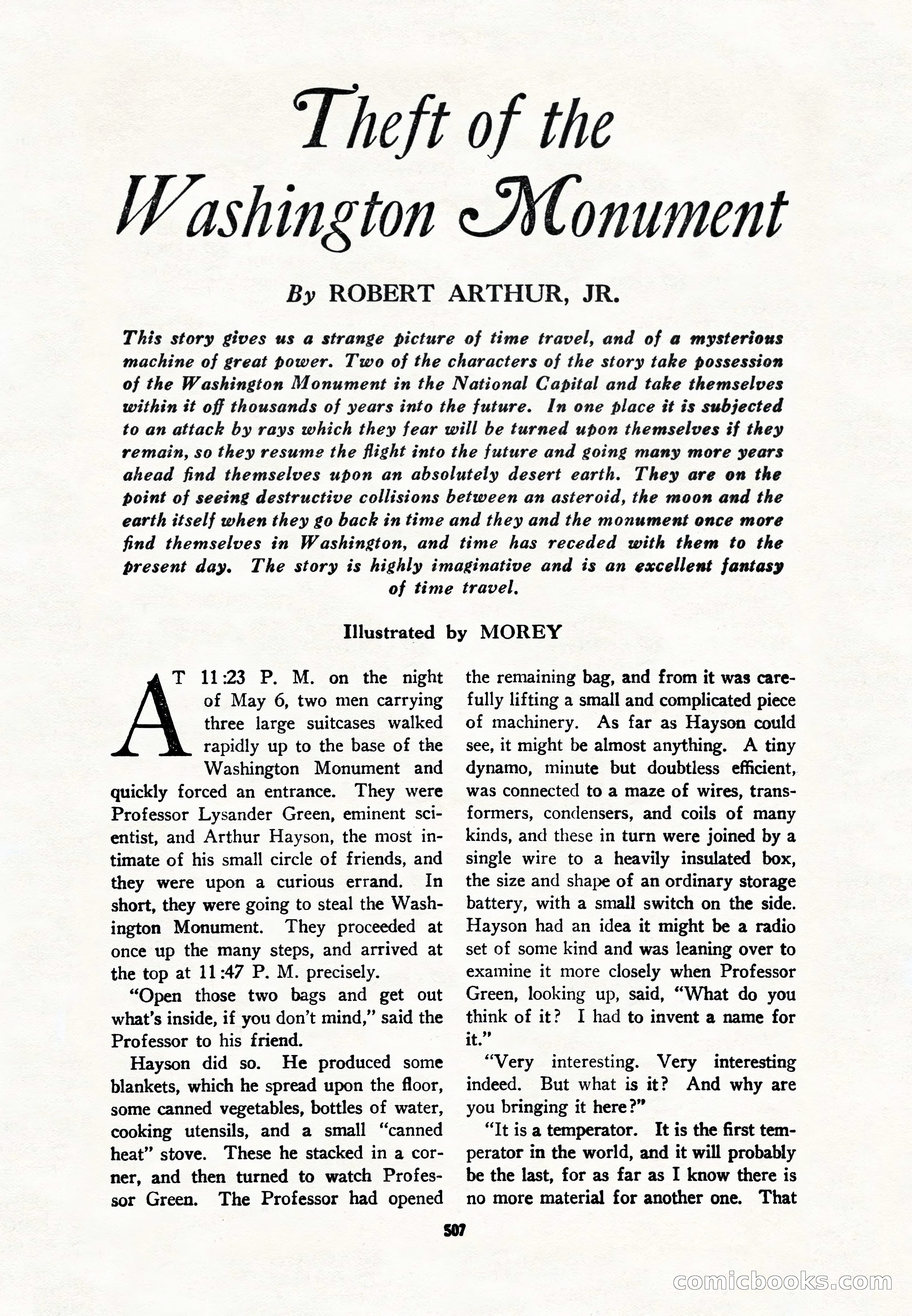 Amazing Stories, Vol. 8, No. 6 — page 29 of 148