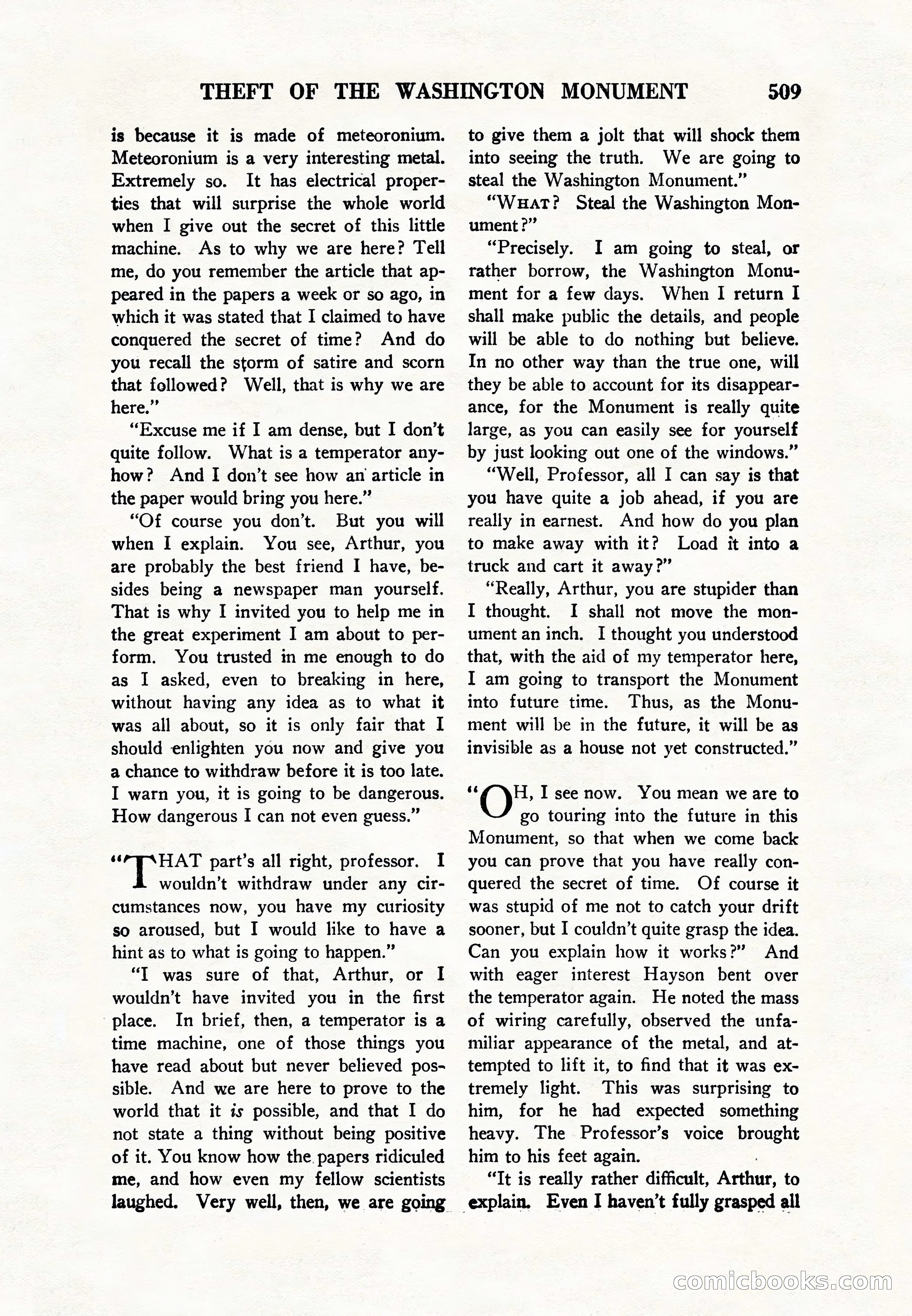 Amazing Stories, Vol. 8, No. 6 — page 31 of 148