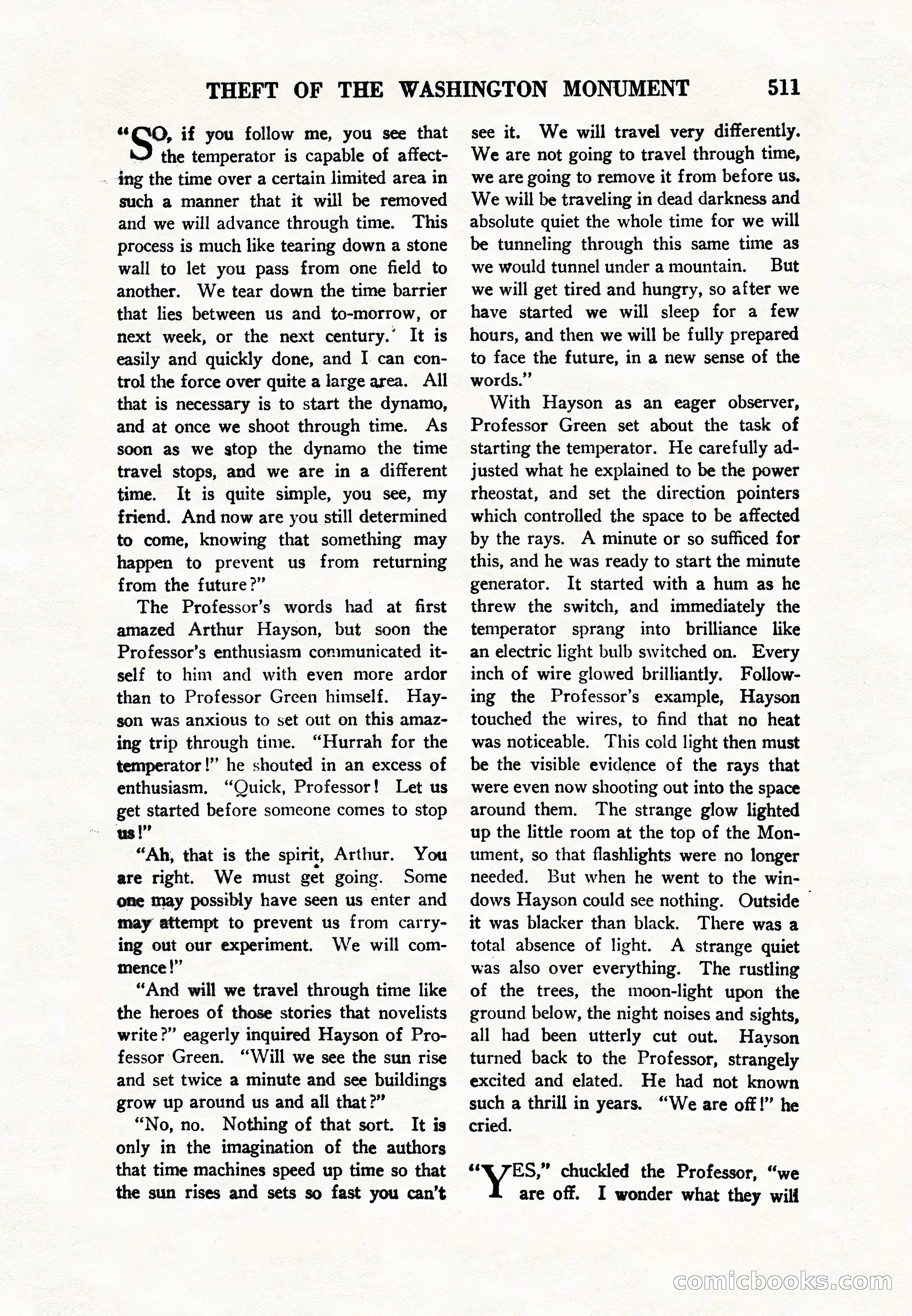 Amazing Stories, Vol. 8, No. 6 — page 33 of 148