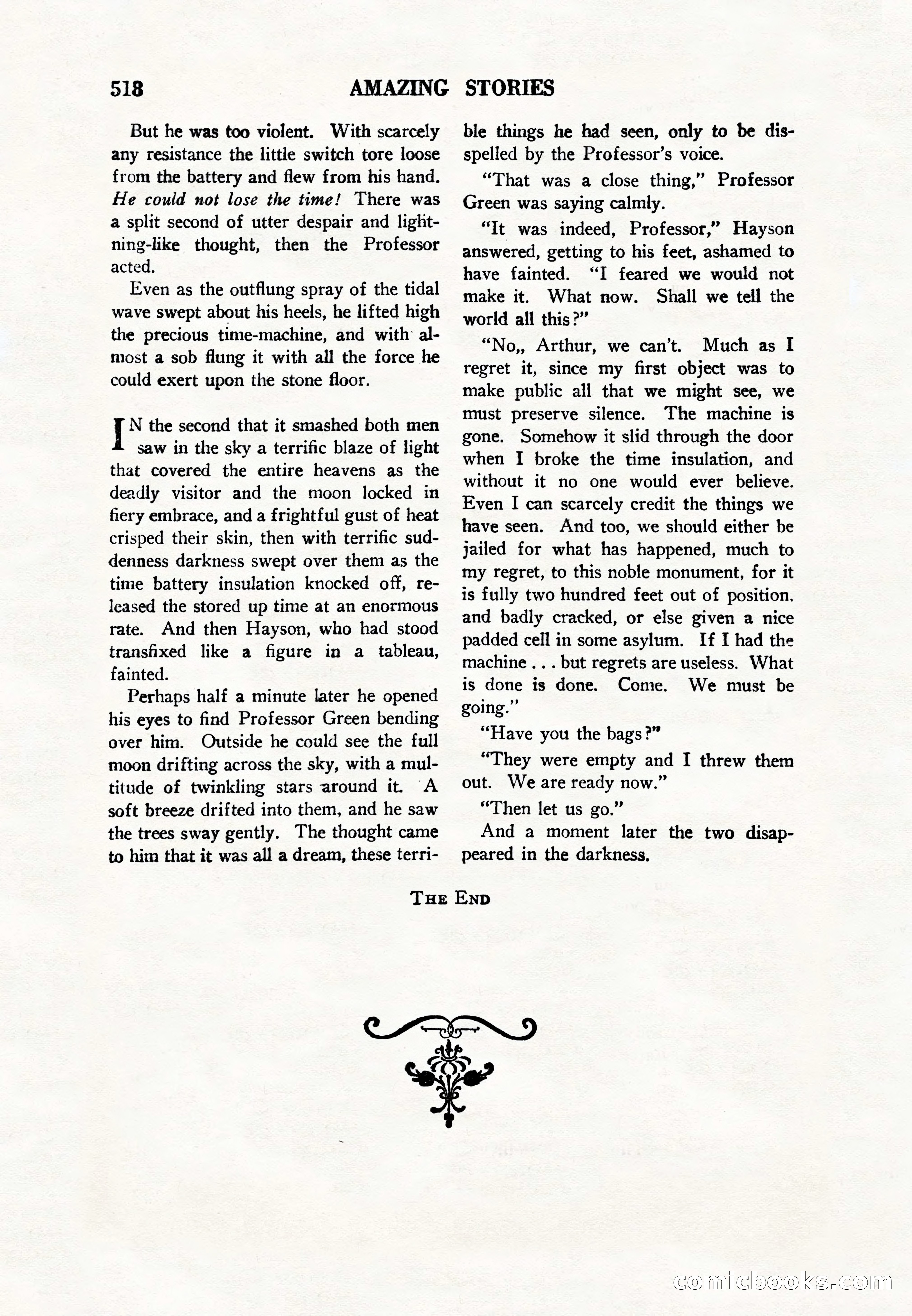 Amazing Stories, Vol. 8, No. 6 — page 40 of 148