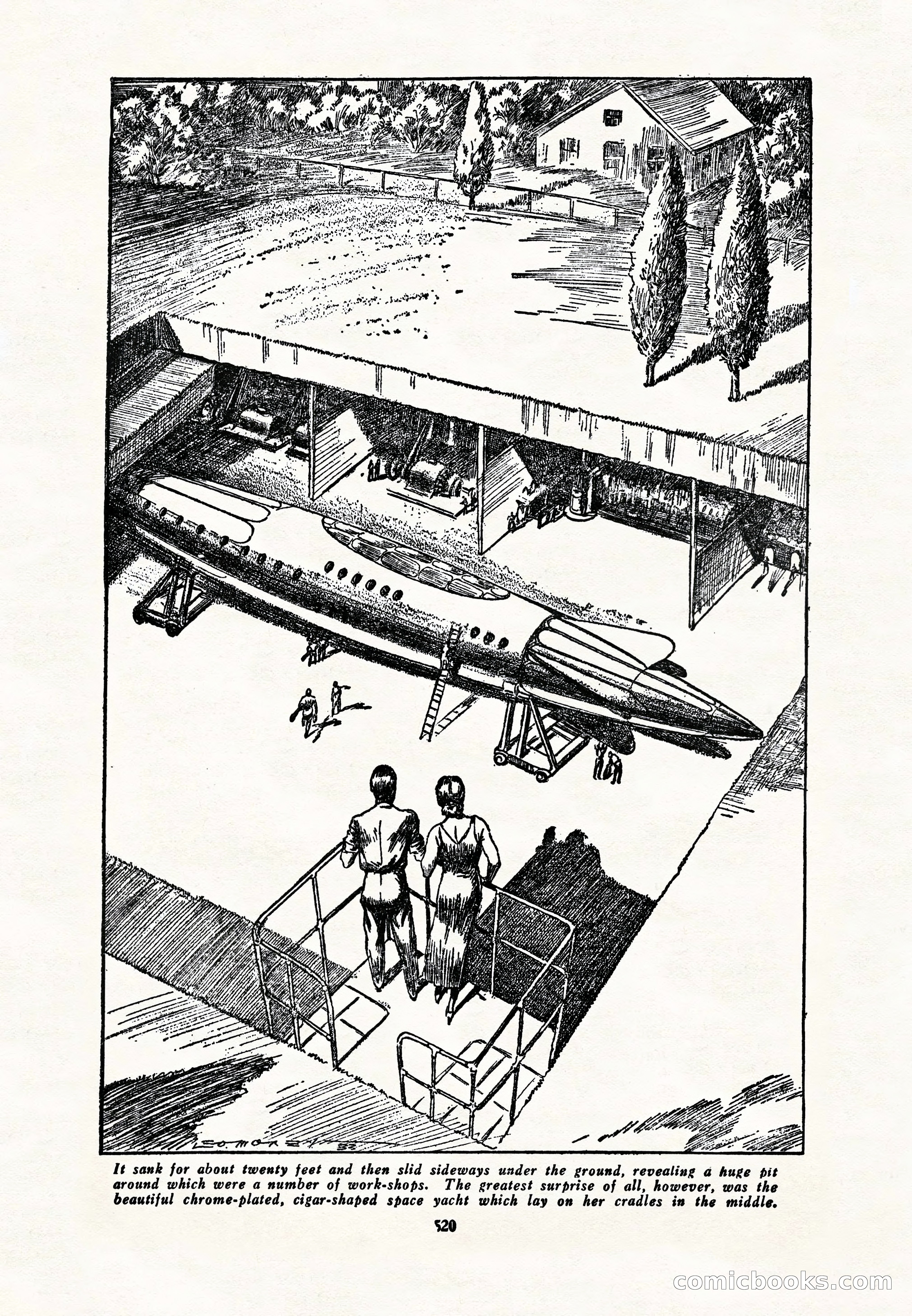 Amazing Stories, Vol. 8, No. 6 — page 42 of 148