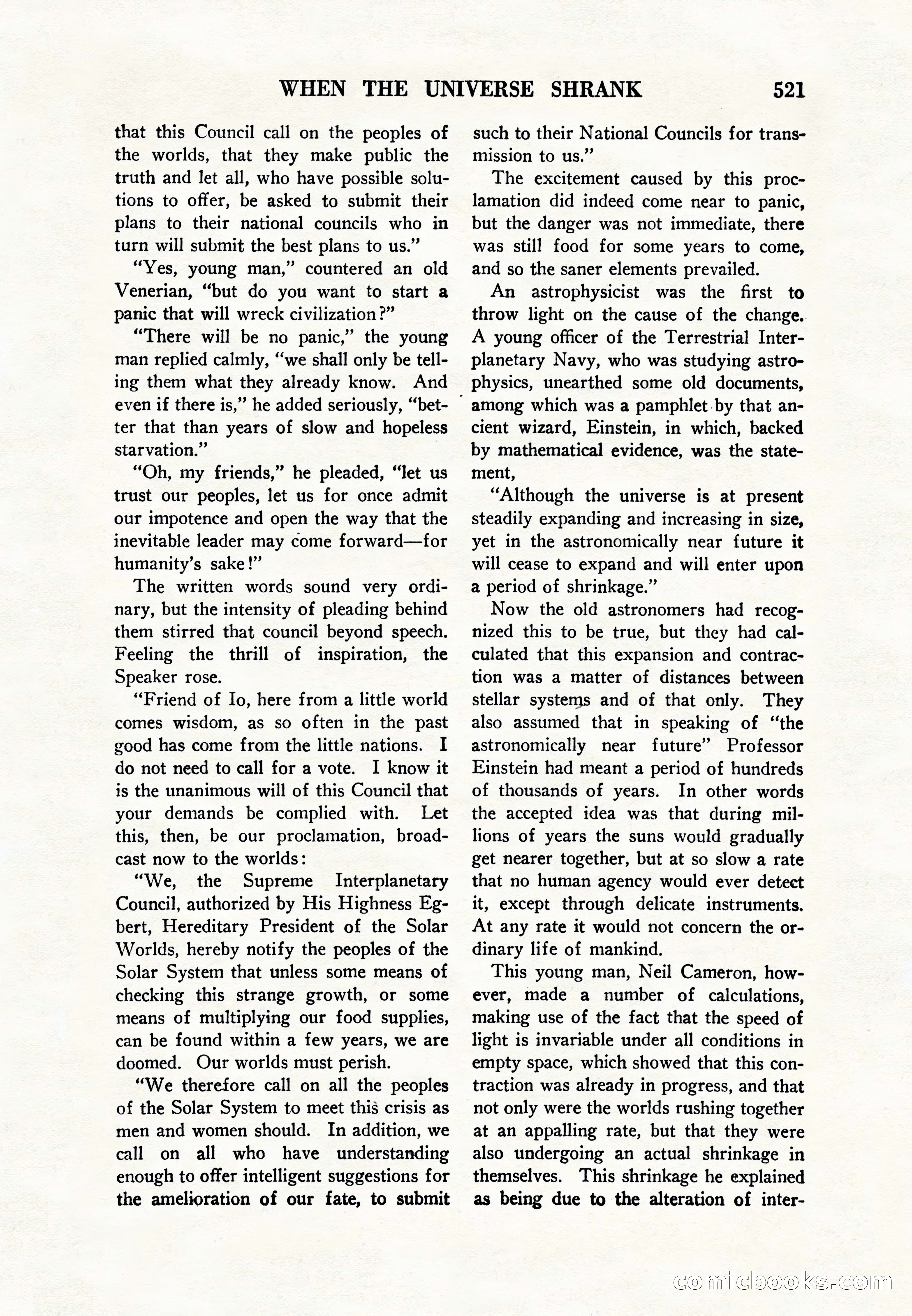 Amazing Stories, Vol. 8, No. 6 — page 43 of 148