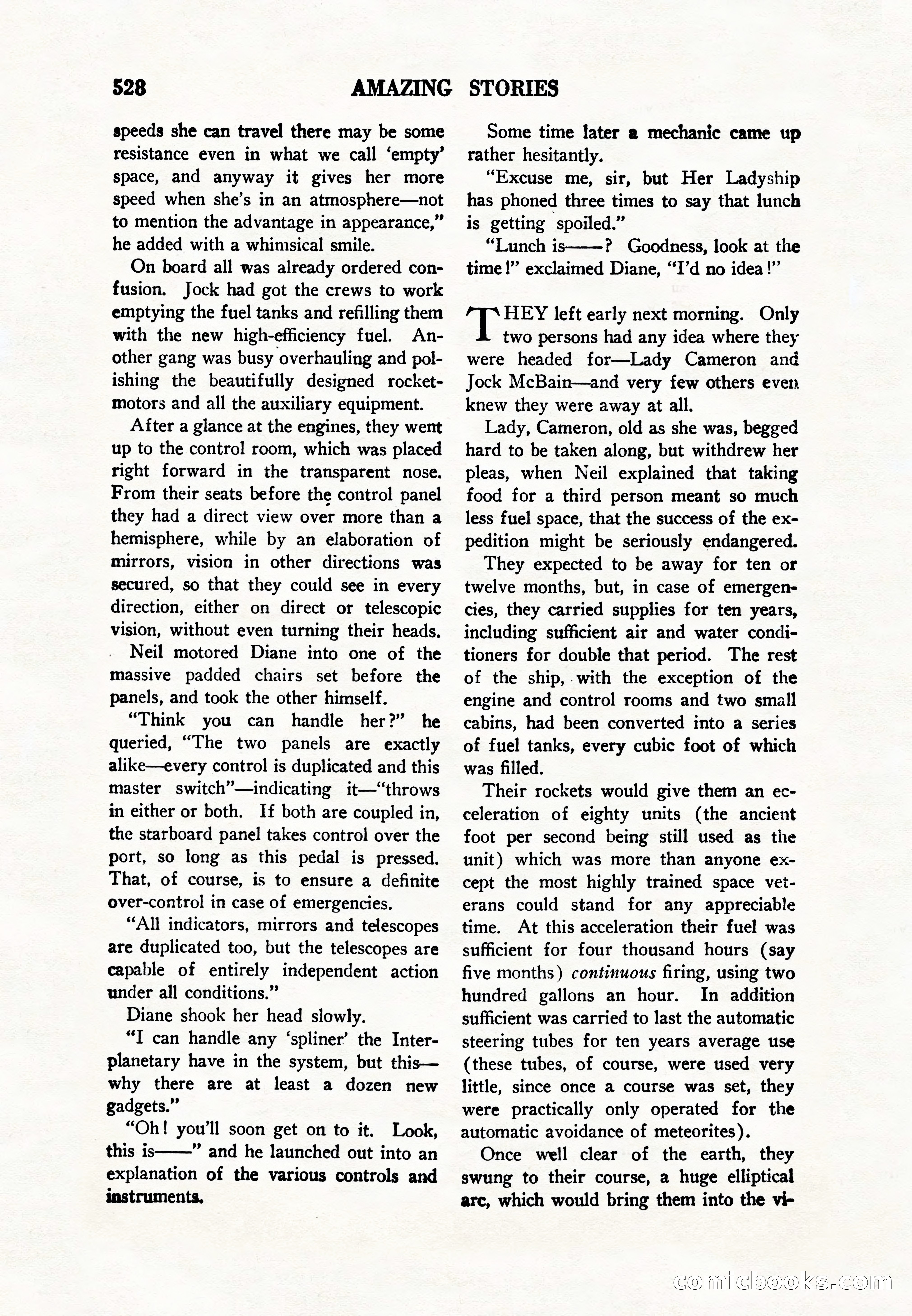 Amazing Stories, Vol. 8, No. 6 — page 50 of 148