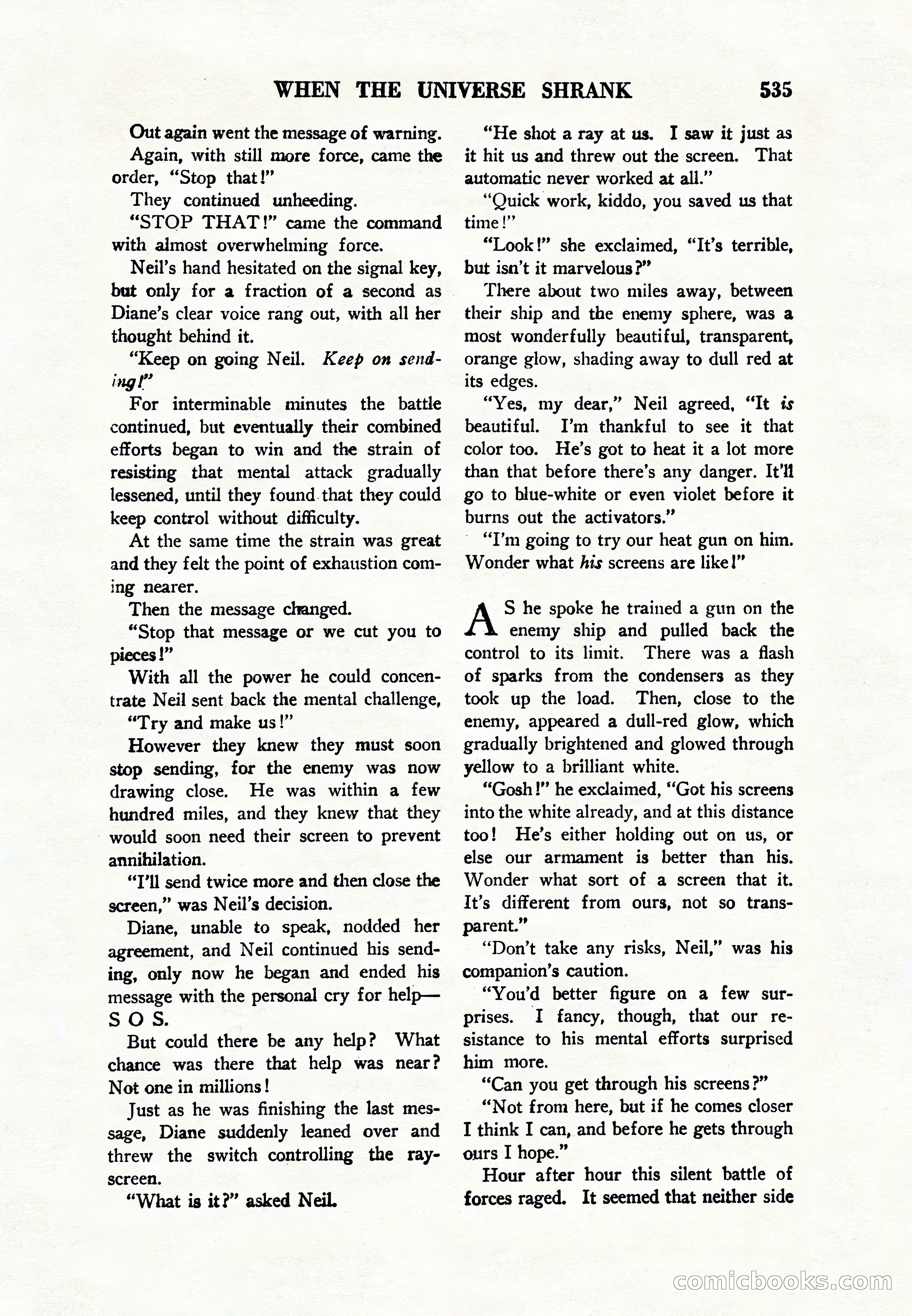 Amazing Stories, Vol. 8, No. 6 — page 57 of 148
