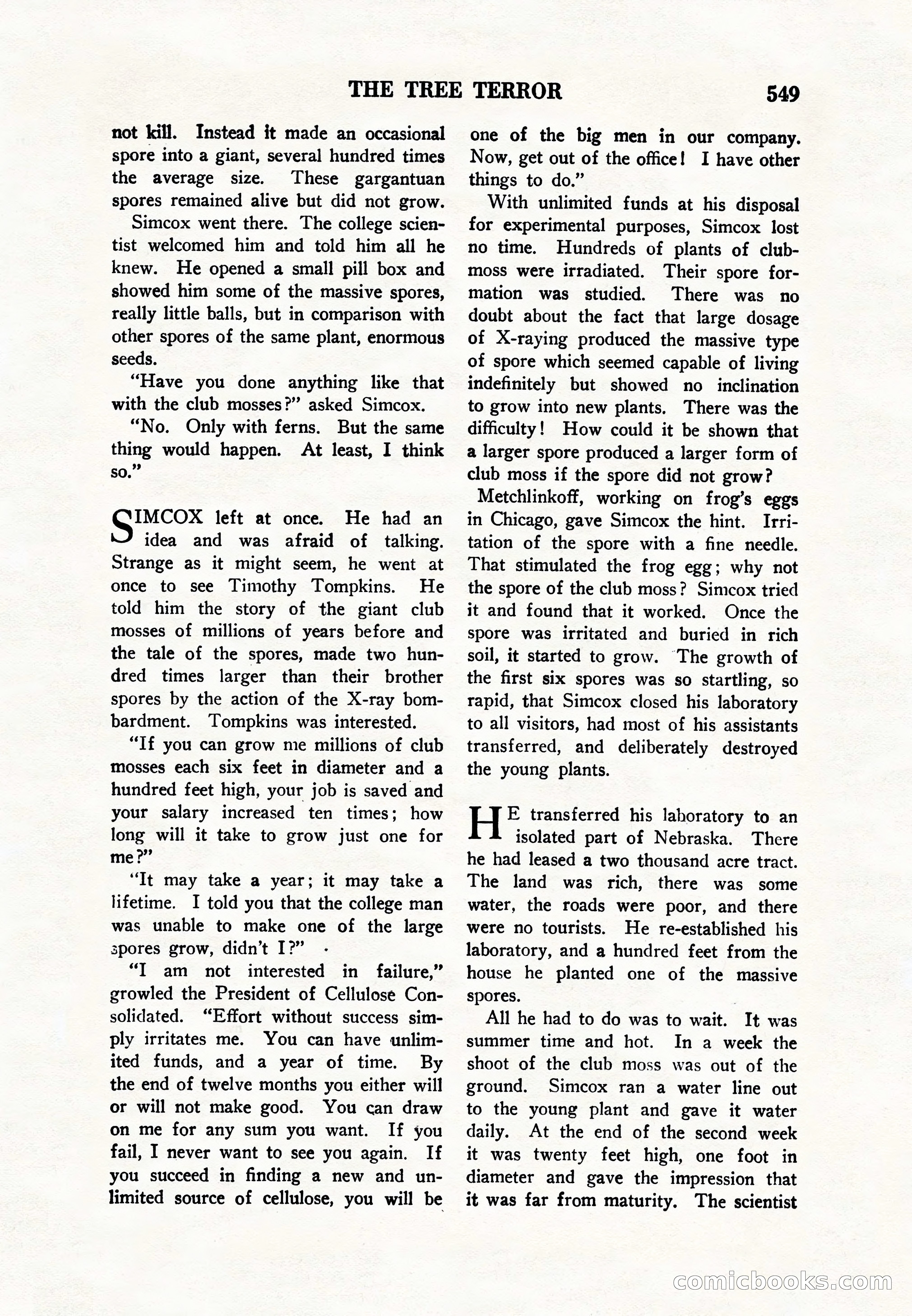 Amazing Stories, Vol. 8, No. 6 — page 71 of 148