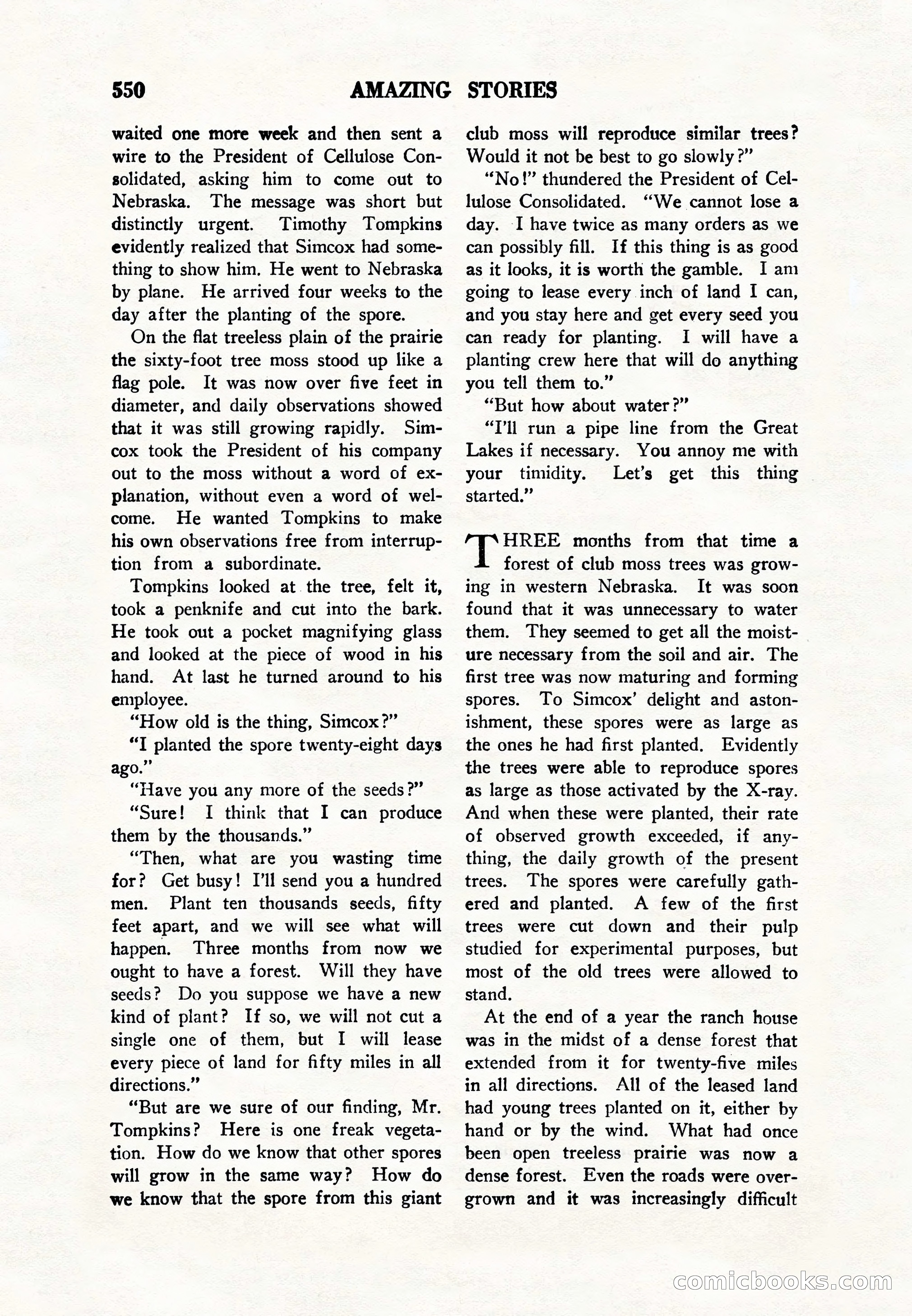 Amazing Stories, Vol. 8, No. 6 — page 72 of 148