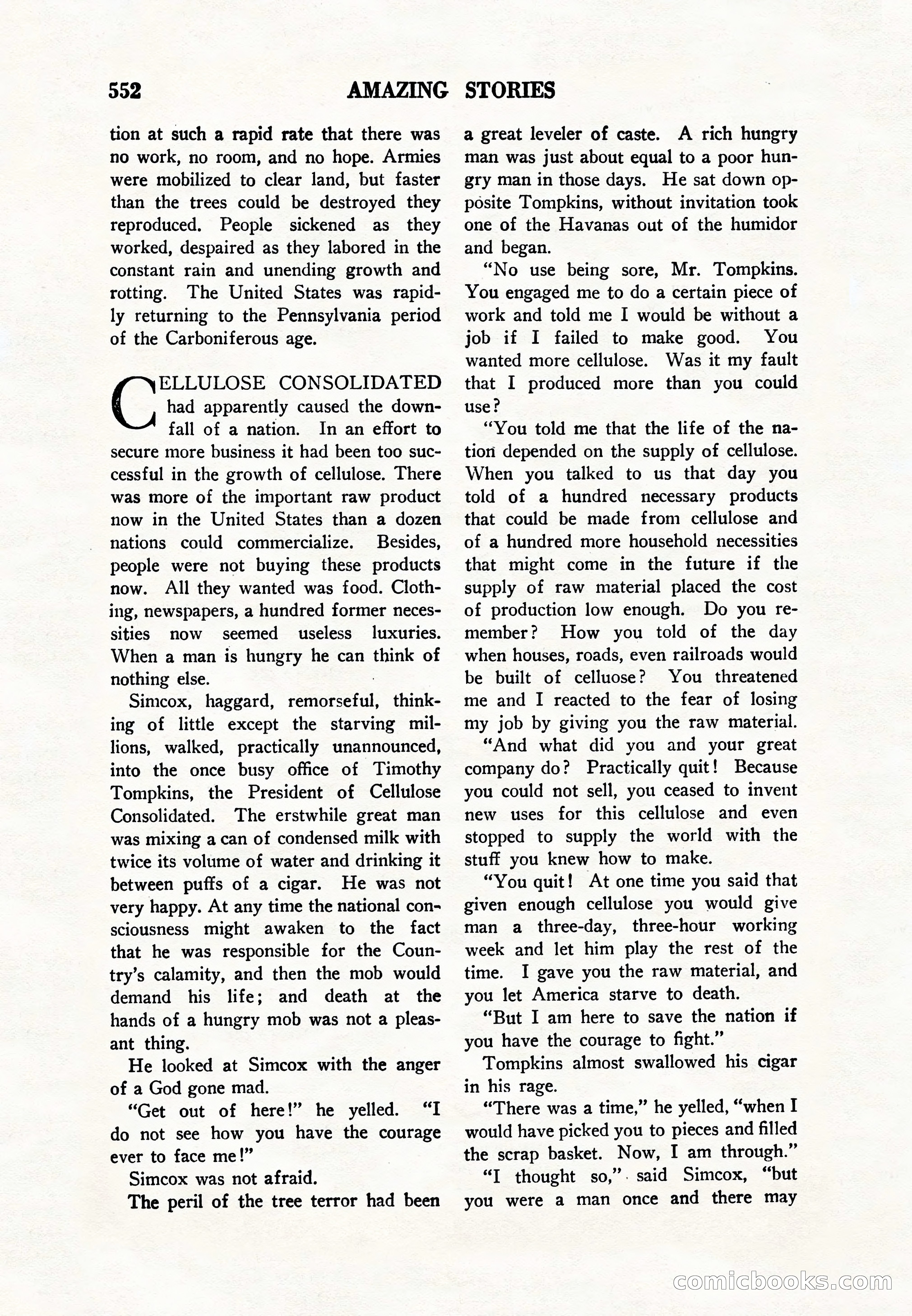 Amazing Stories, Vol. 8, No. 6 — page 74 of 148