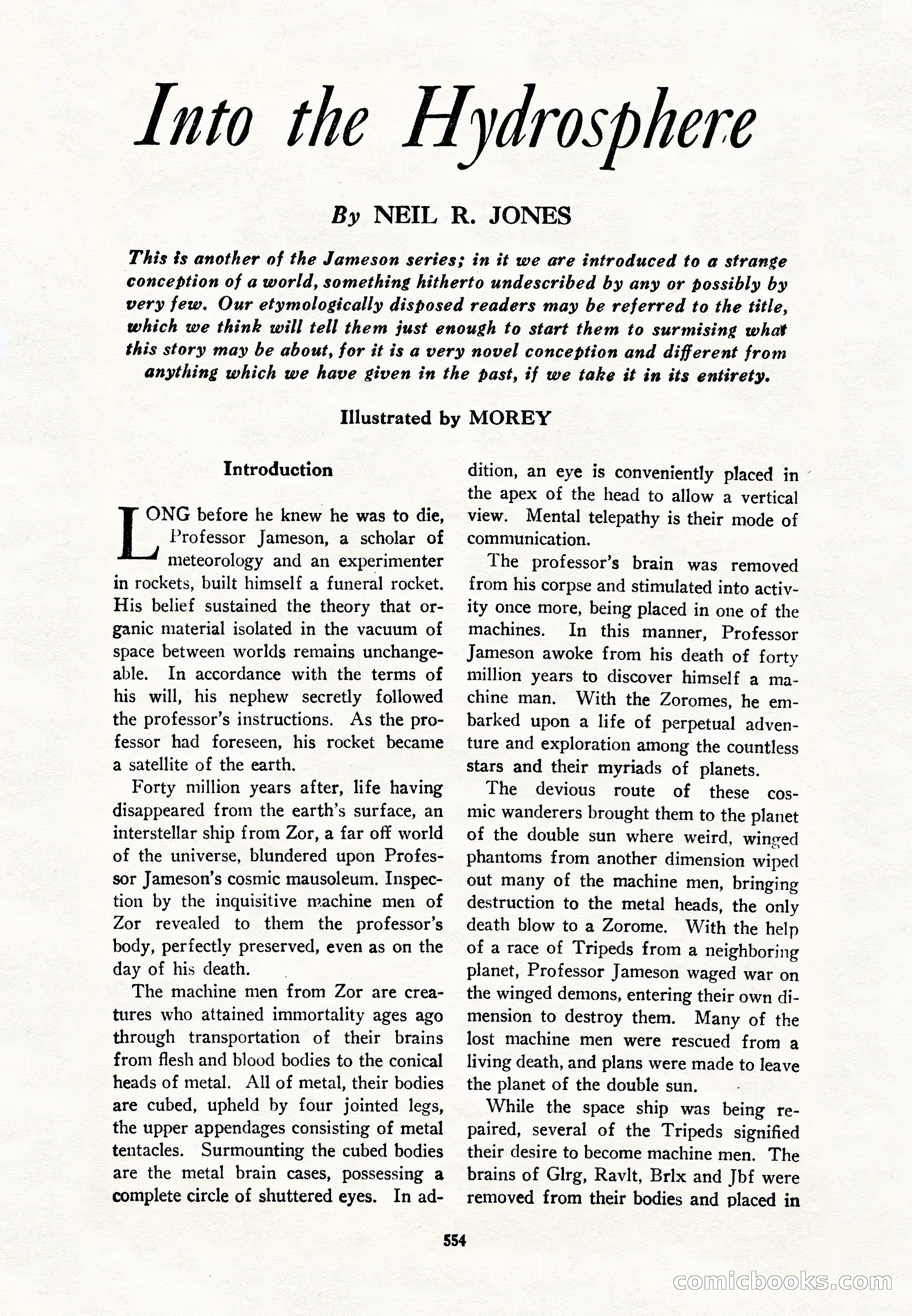 Amazing Stories, Vol. 8, No. 6 — page 76 of 148