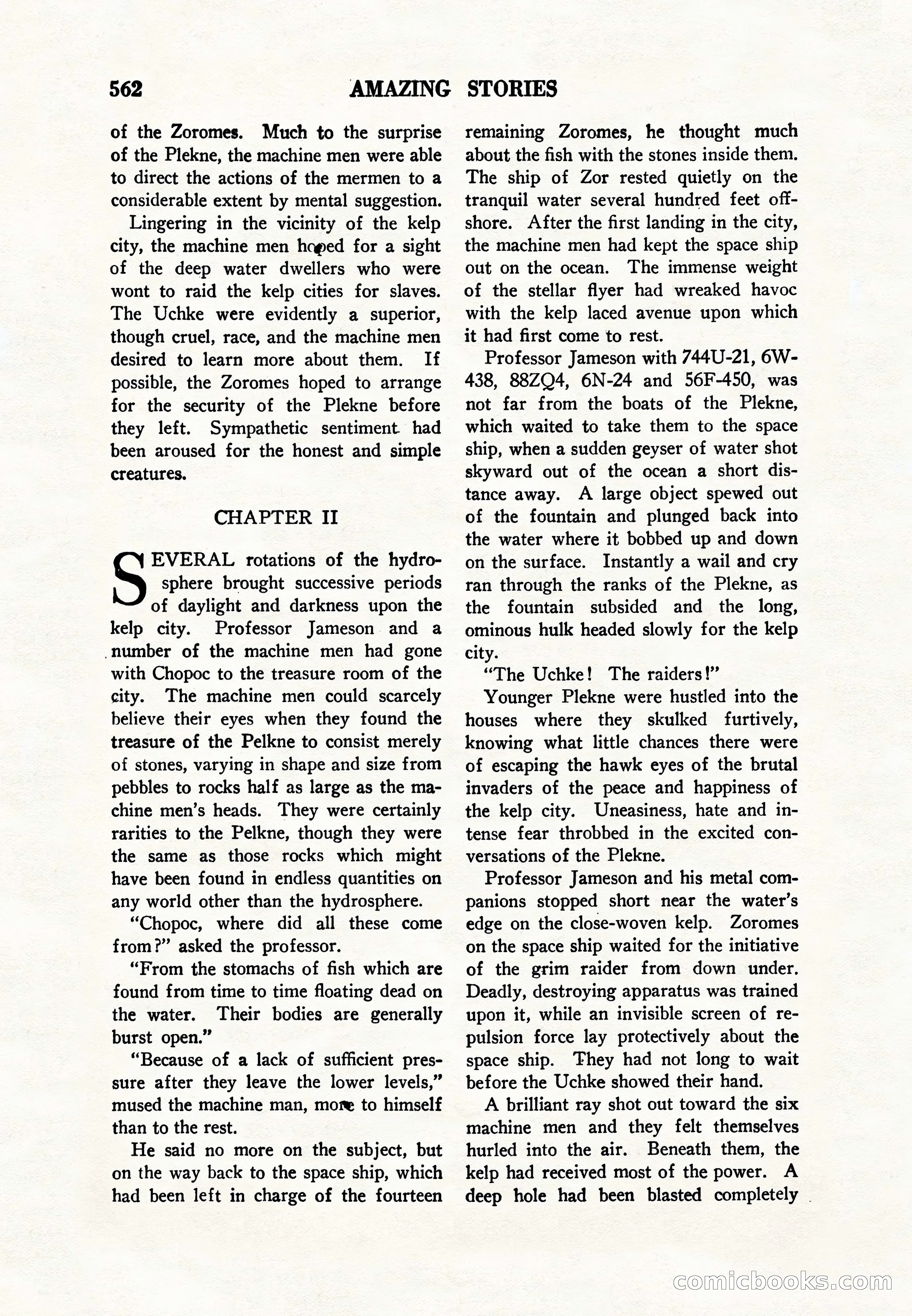 Amazing Stories, Vol. 8, No. 6 — page 84 of 148