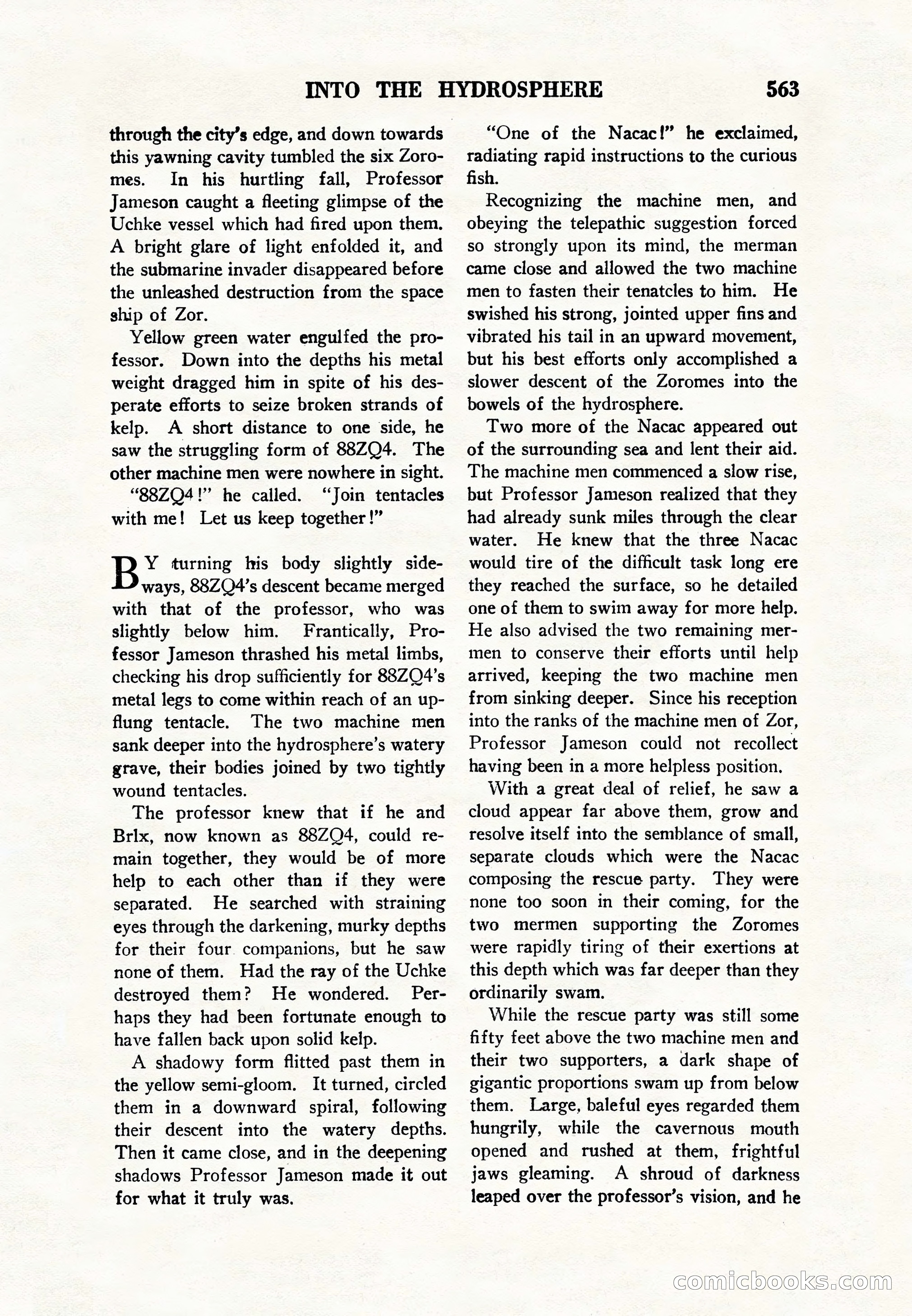 Amazing Stories, Vol. 8, No. 6 — page 85 of 148
