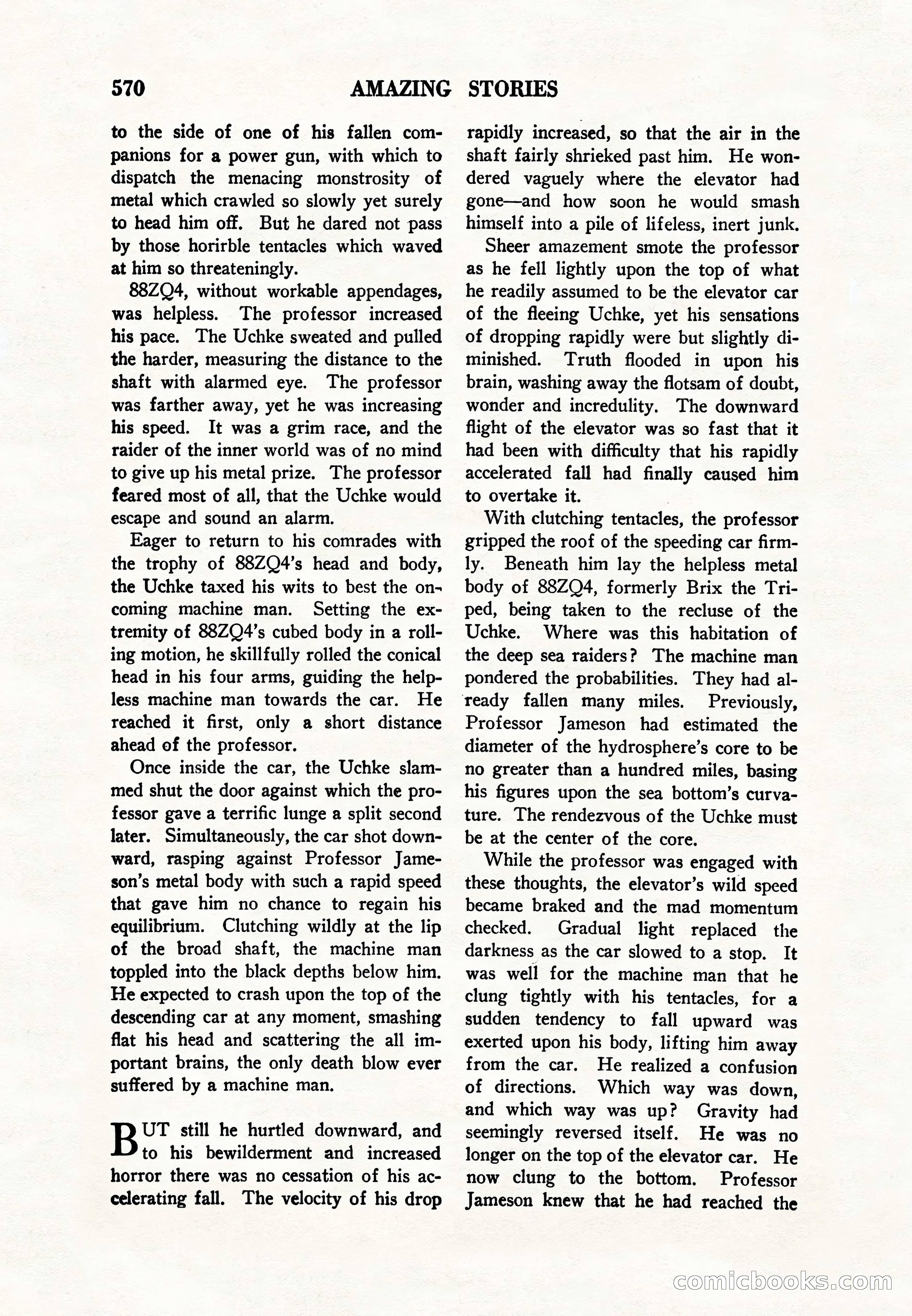 Amazing Stories, Vol. 8, No. 6 — page 92 of 148