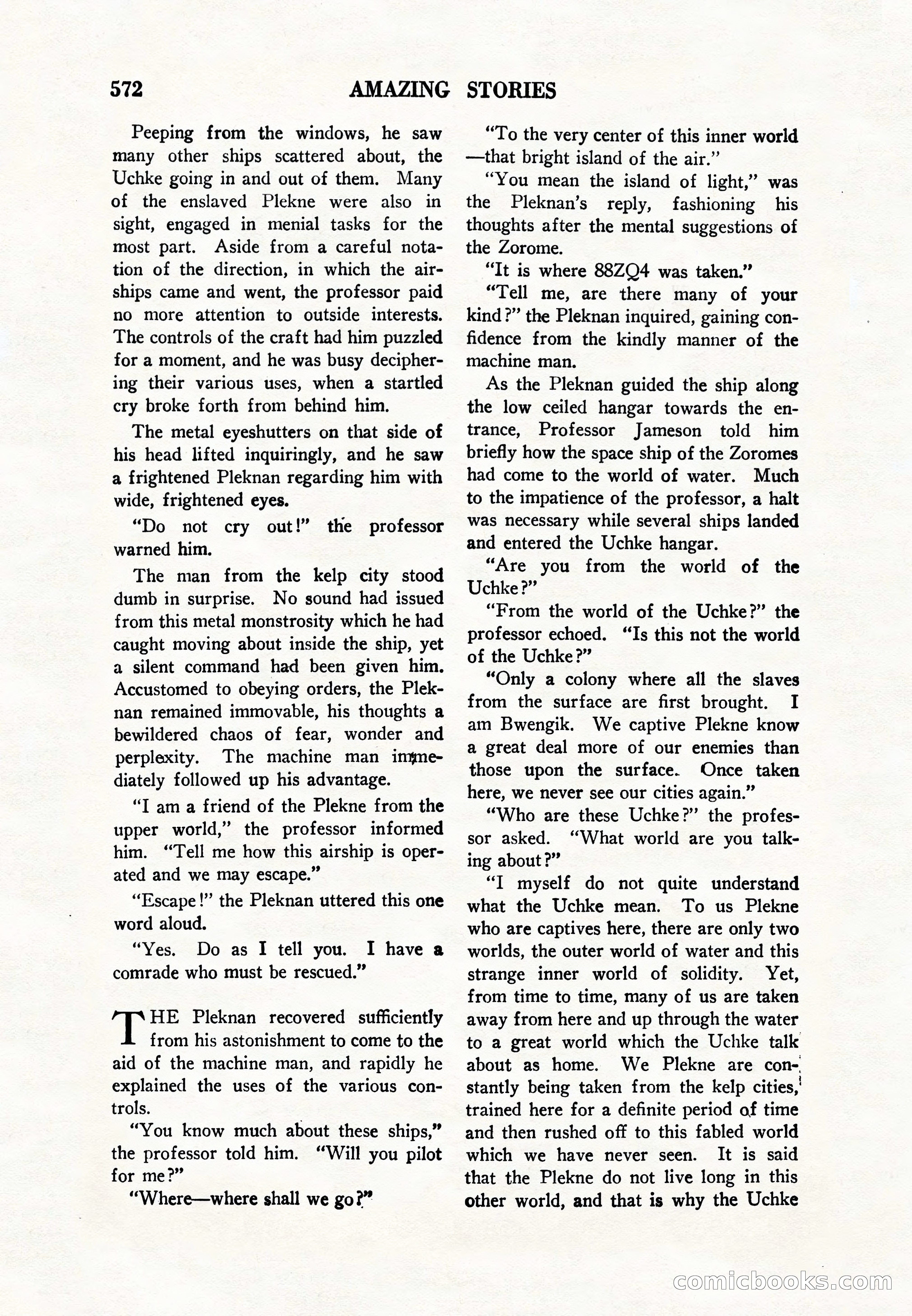 Amazing Stories, Vol. 8, No. 6 — page 94 of 148