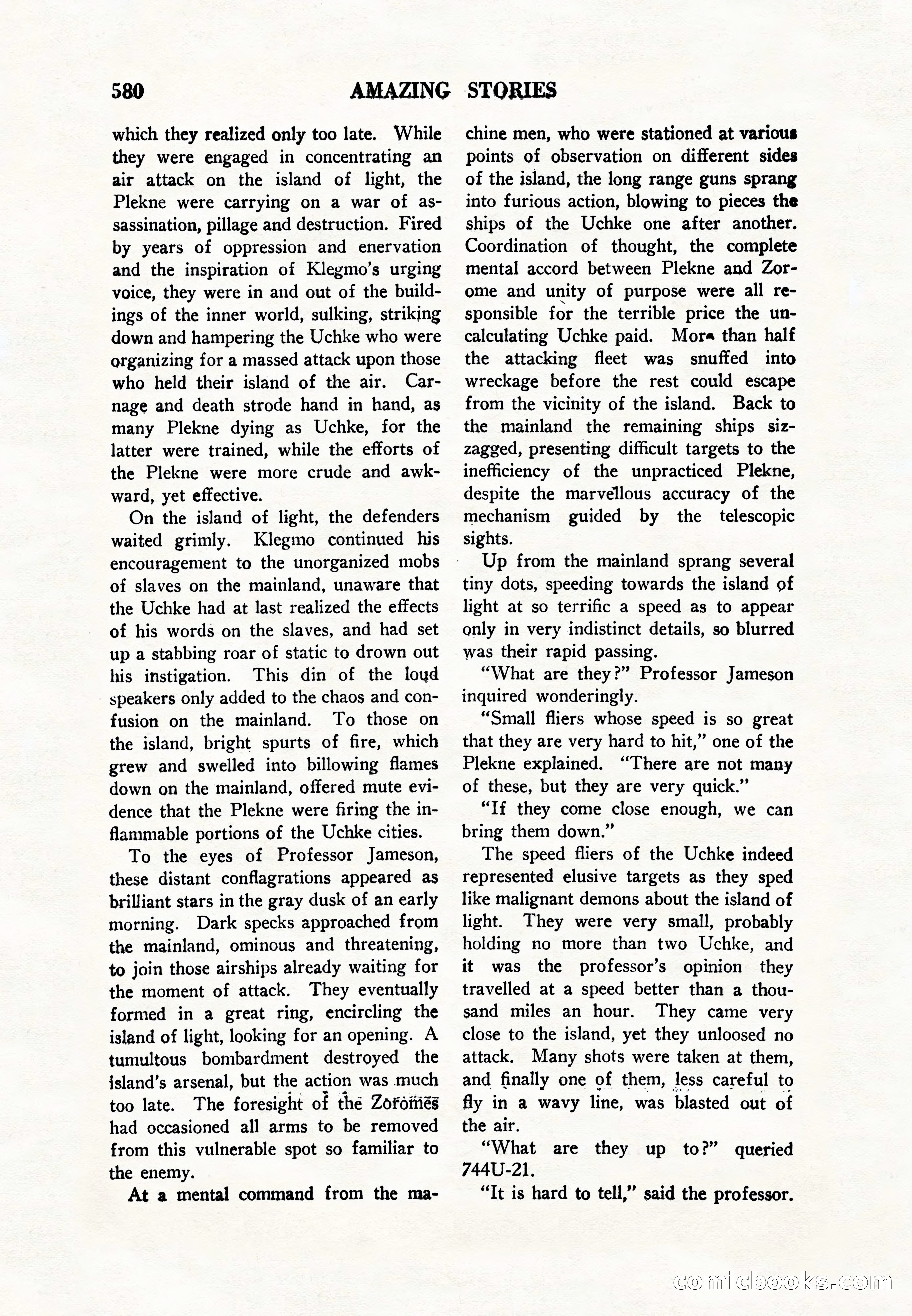 Amazing Stories, Vol. 8, No. 6 — page 102 of 148