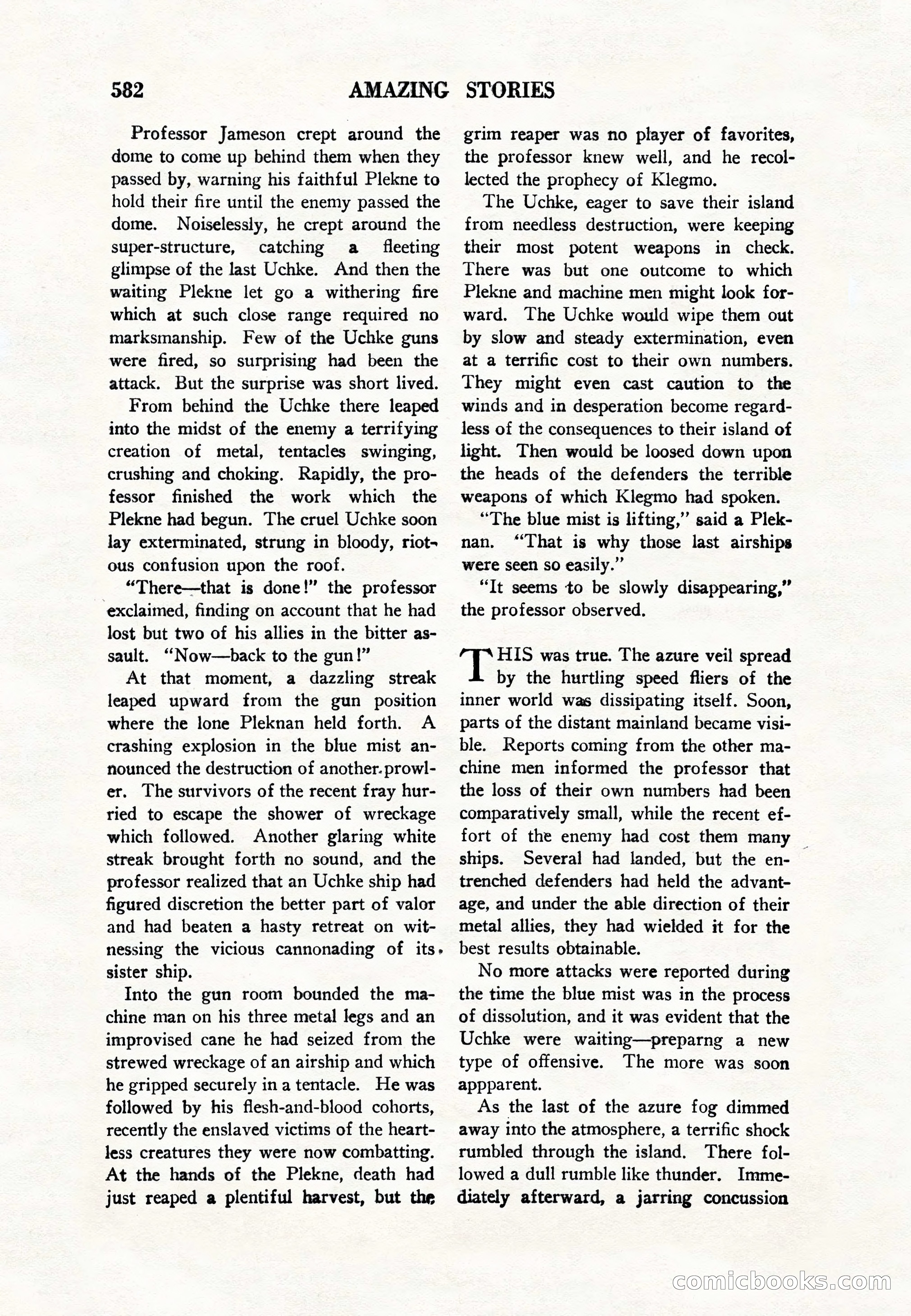 Amazing Stories, Vol. 8, No. 6 — page 104 of 148