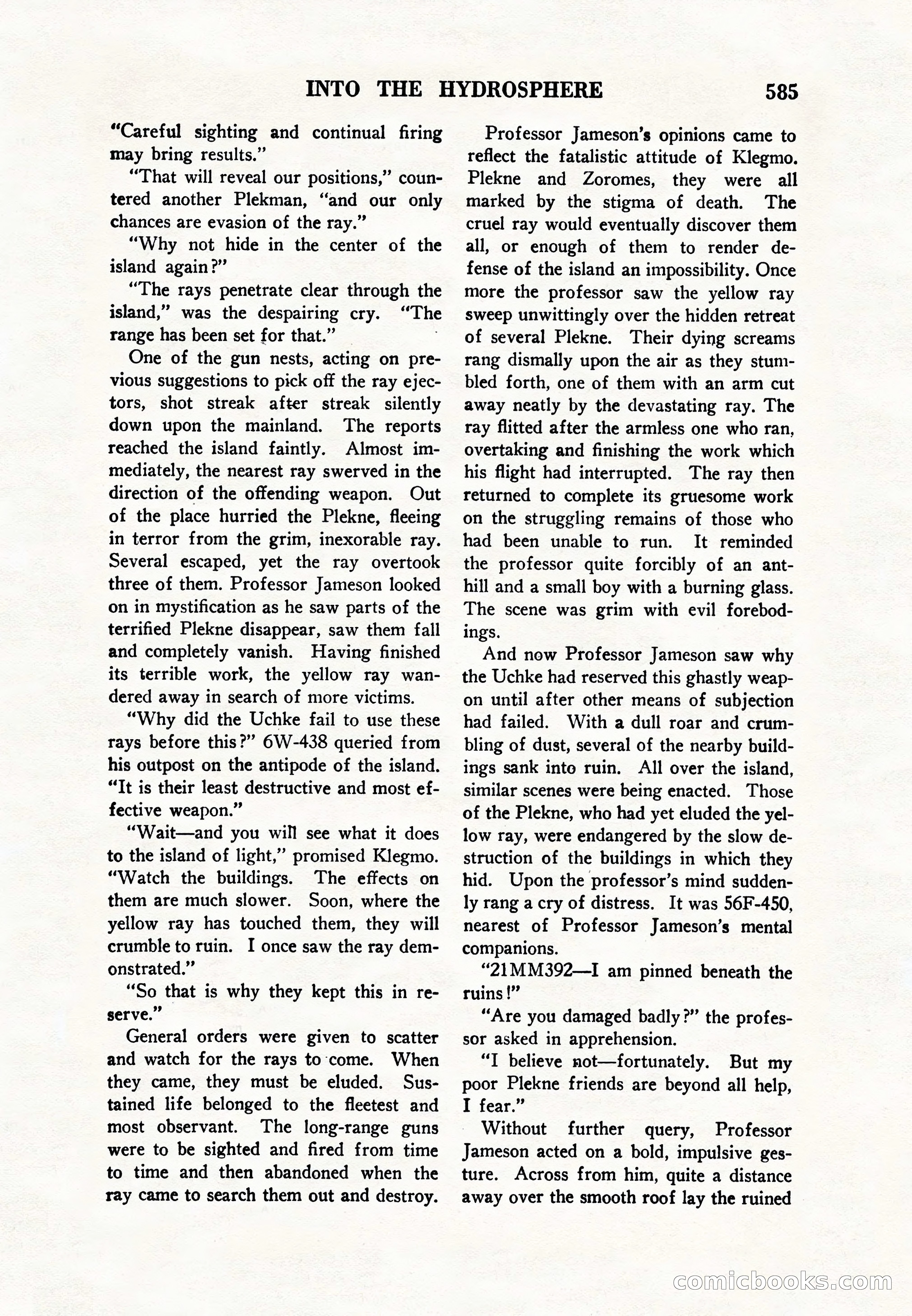 Amazing Stories, Vol. 8, No. 6 — page 107 of 148