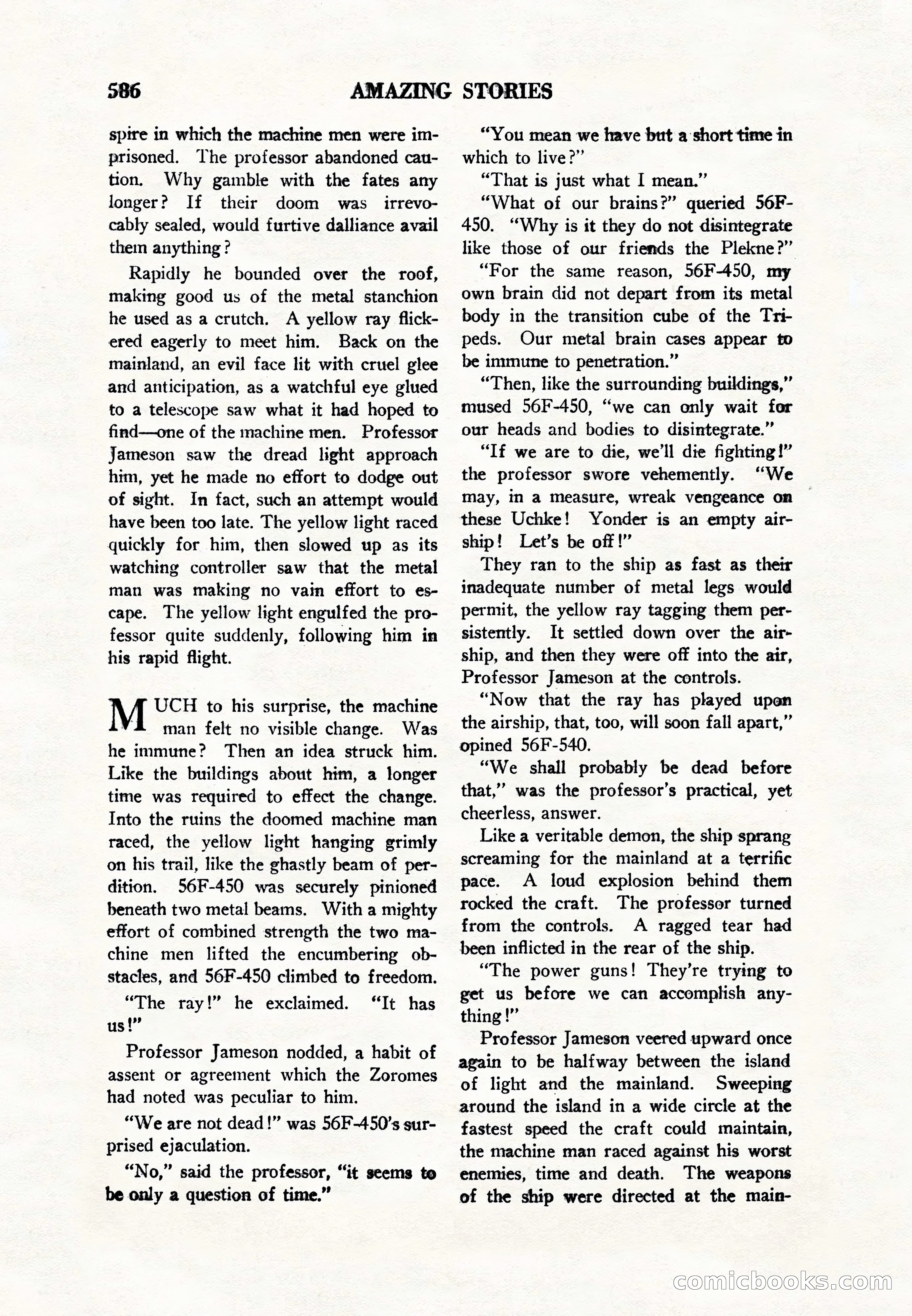 Amazing Stories, Vol. 8, No. 6 — page 108 of 148