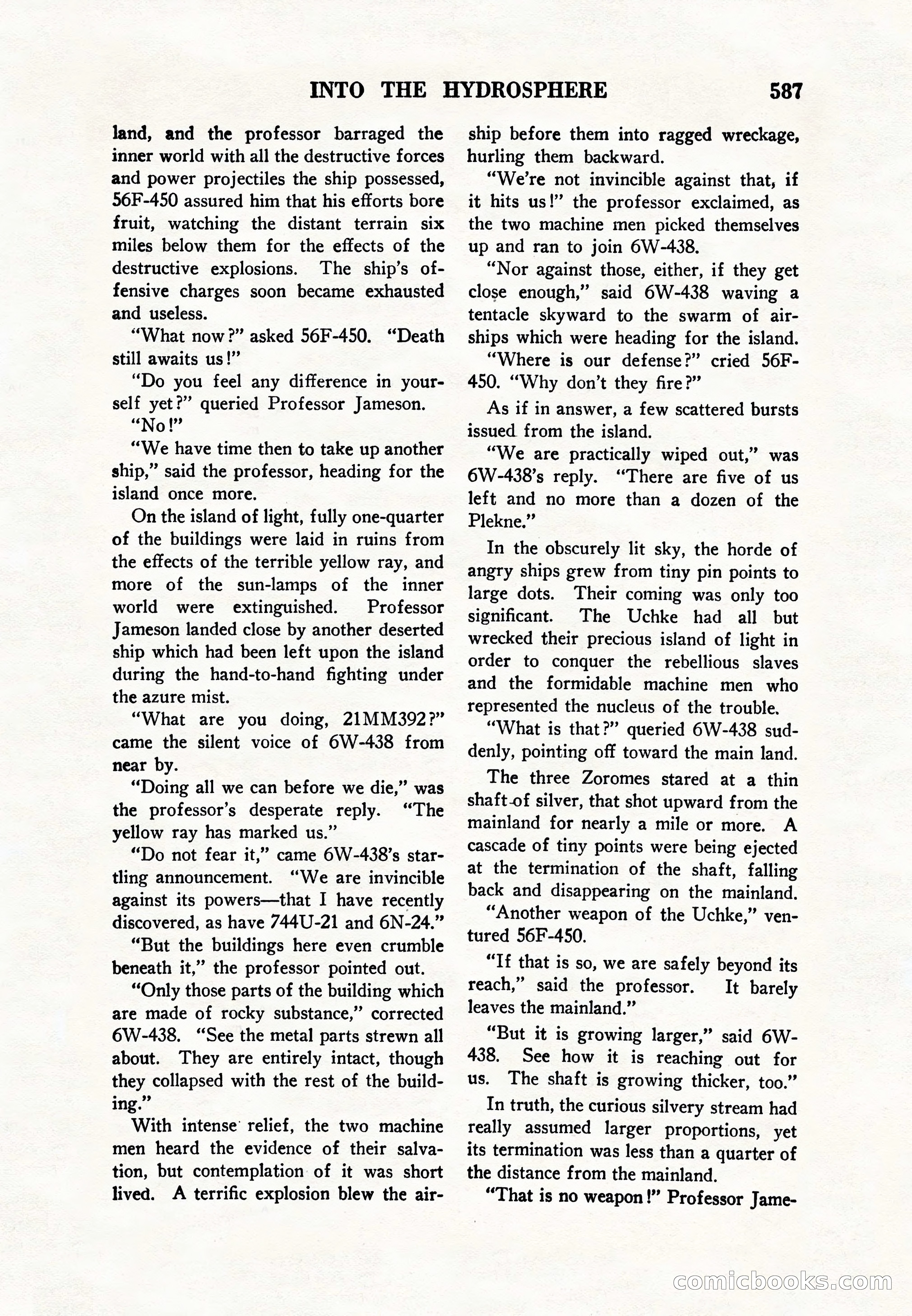 Amazing Stories, Vol. 8, No. 6 — page 109 of 148