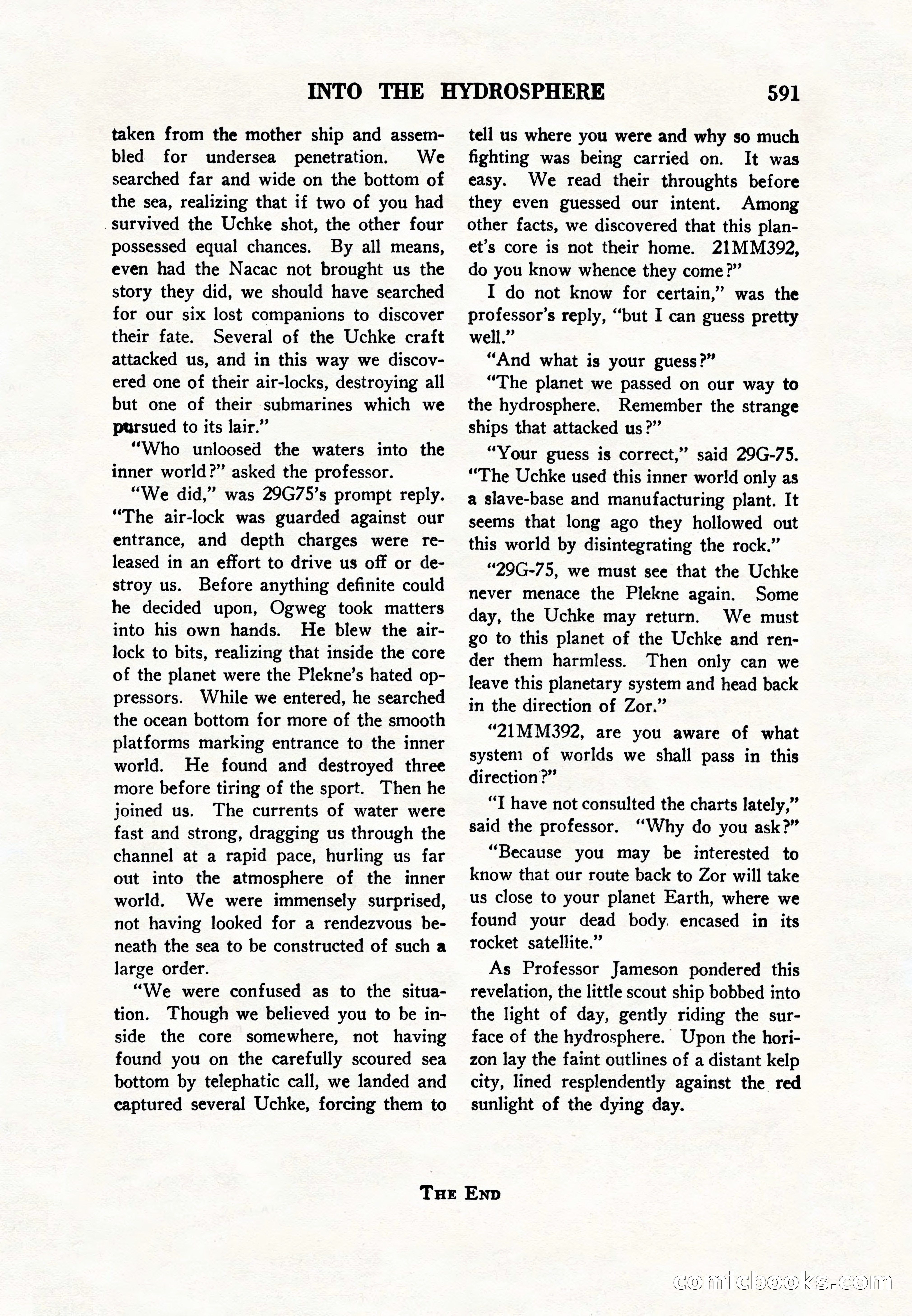 Amazing Stories, Vol. 8, No. 6 — page 113 of 148