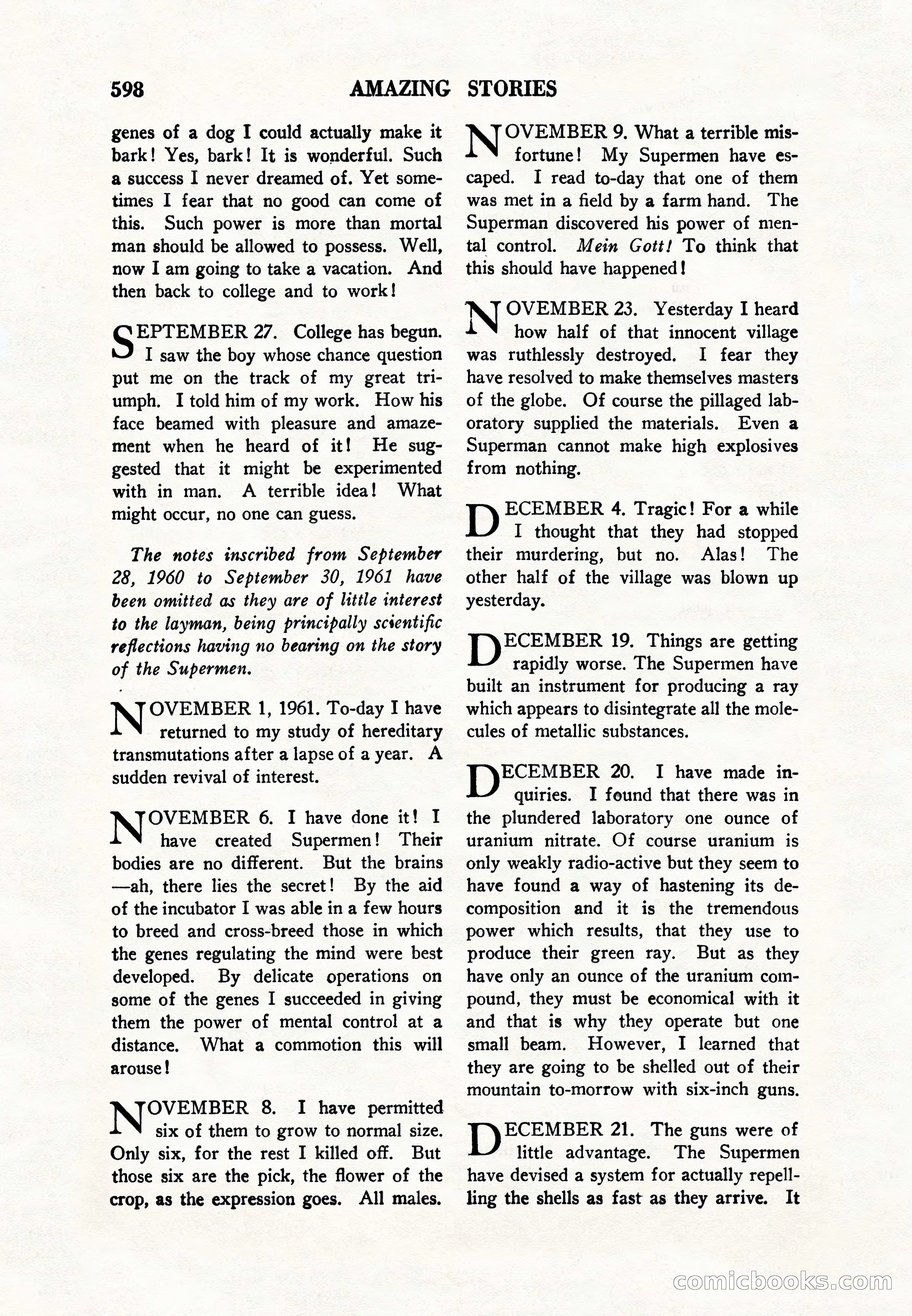 Amazing Stories, Vol. 8, No. 6 — page 120 of 148