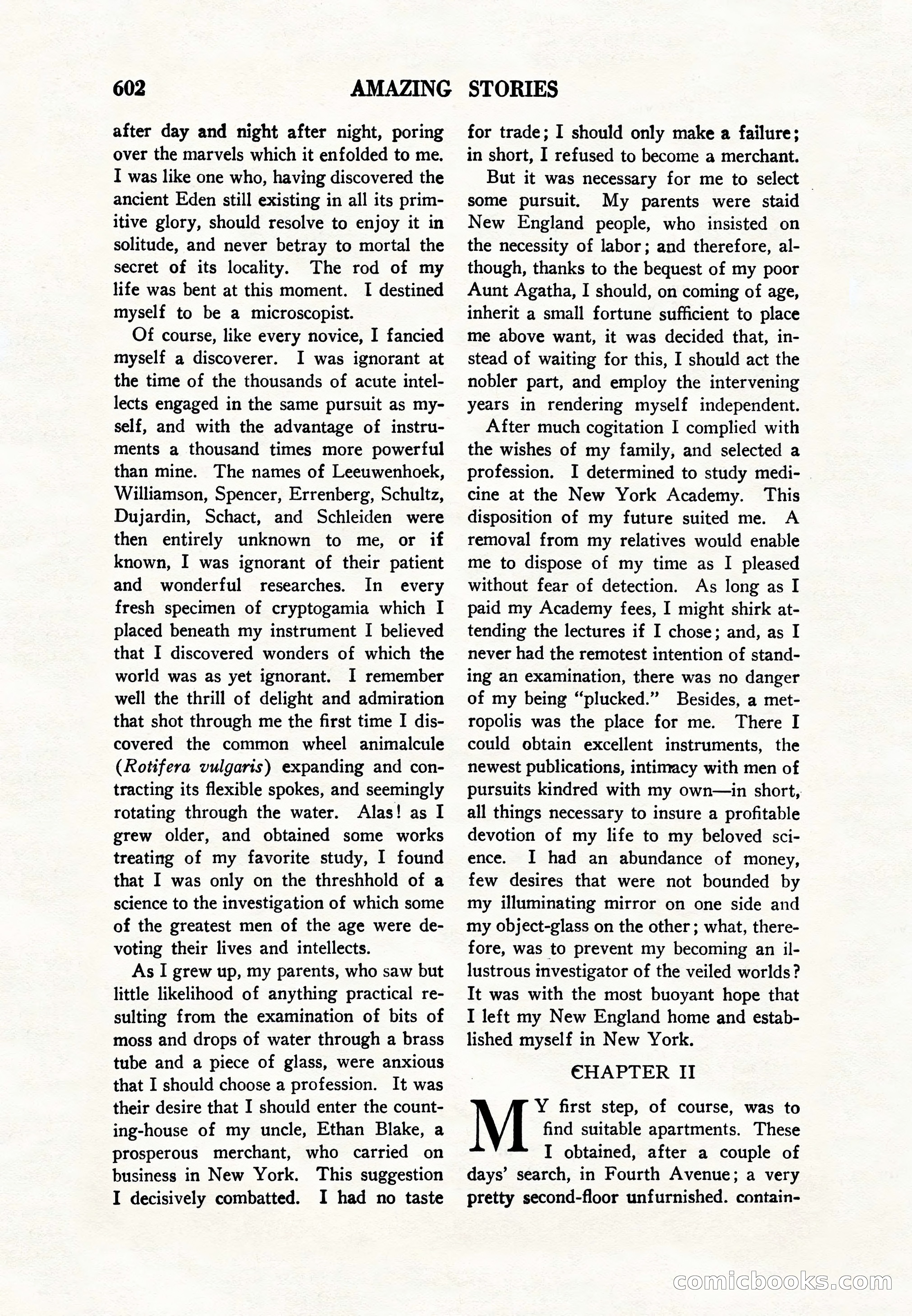Amazing Stories, Vol. 8, No. 6 — page 124 of 148