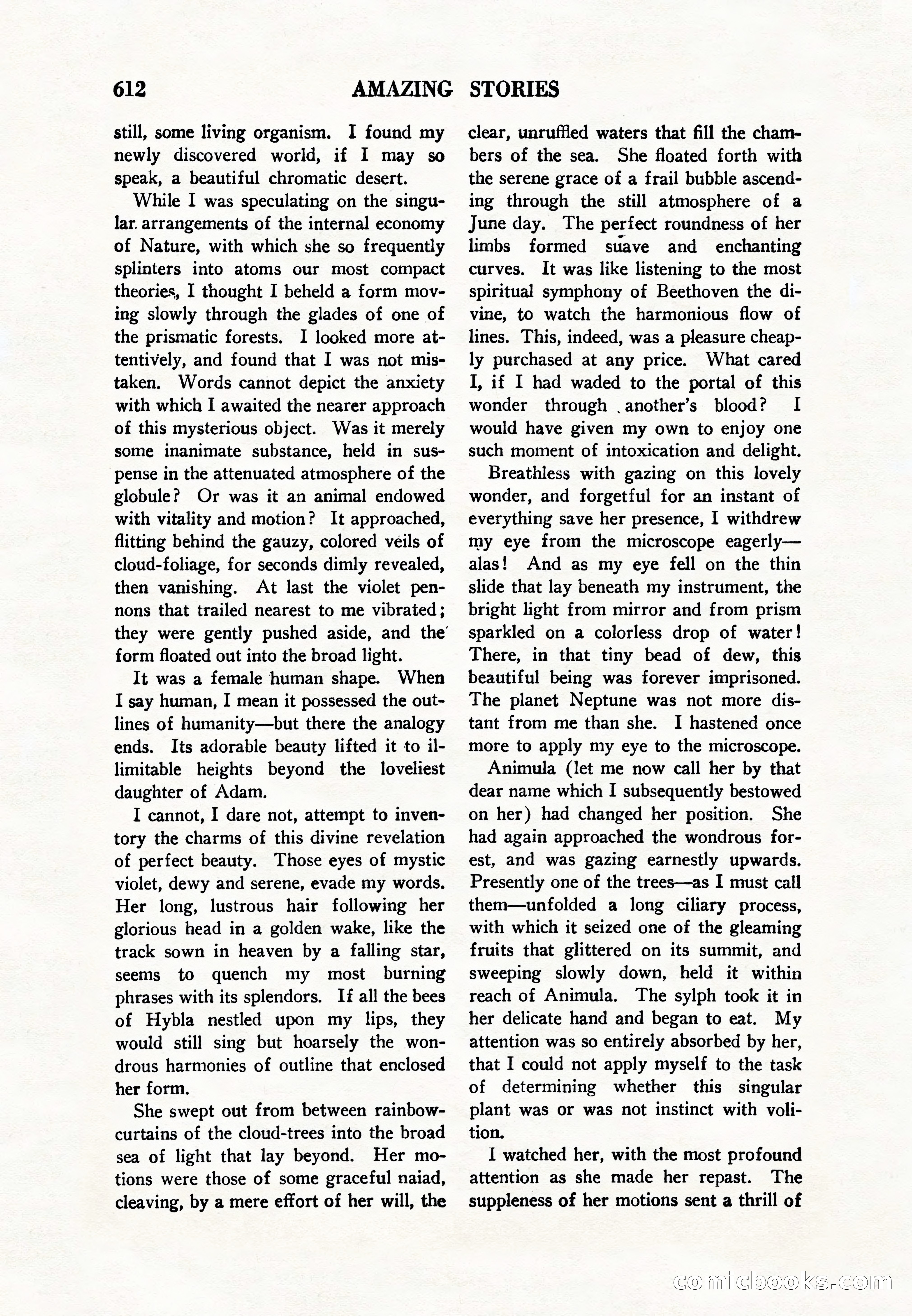 Amazing Stories, Vol. 8, No. 6 — page 134 of 148