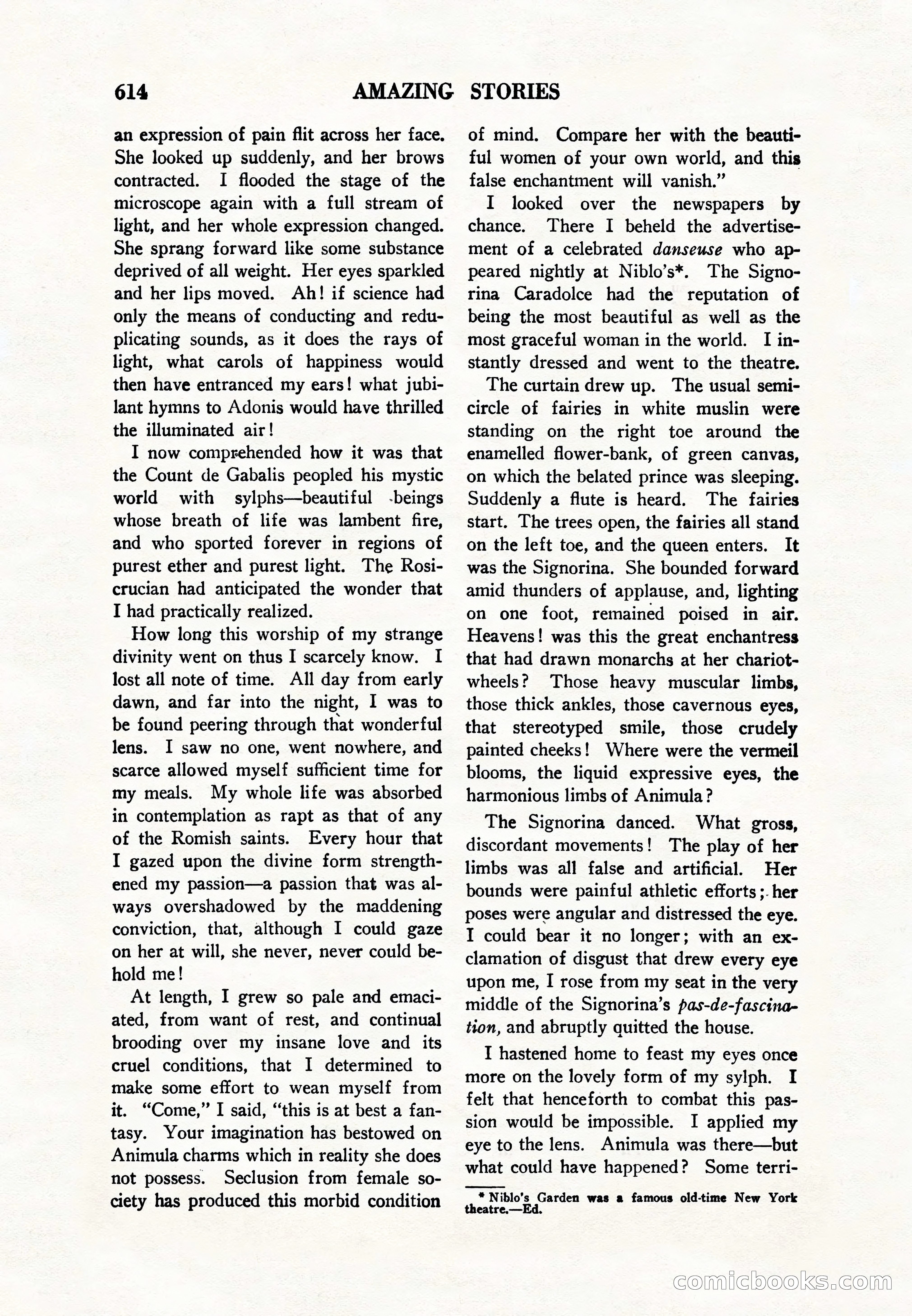 Amazing Stories, Vol. 8, No. 6 — page 136 of 148