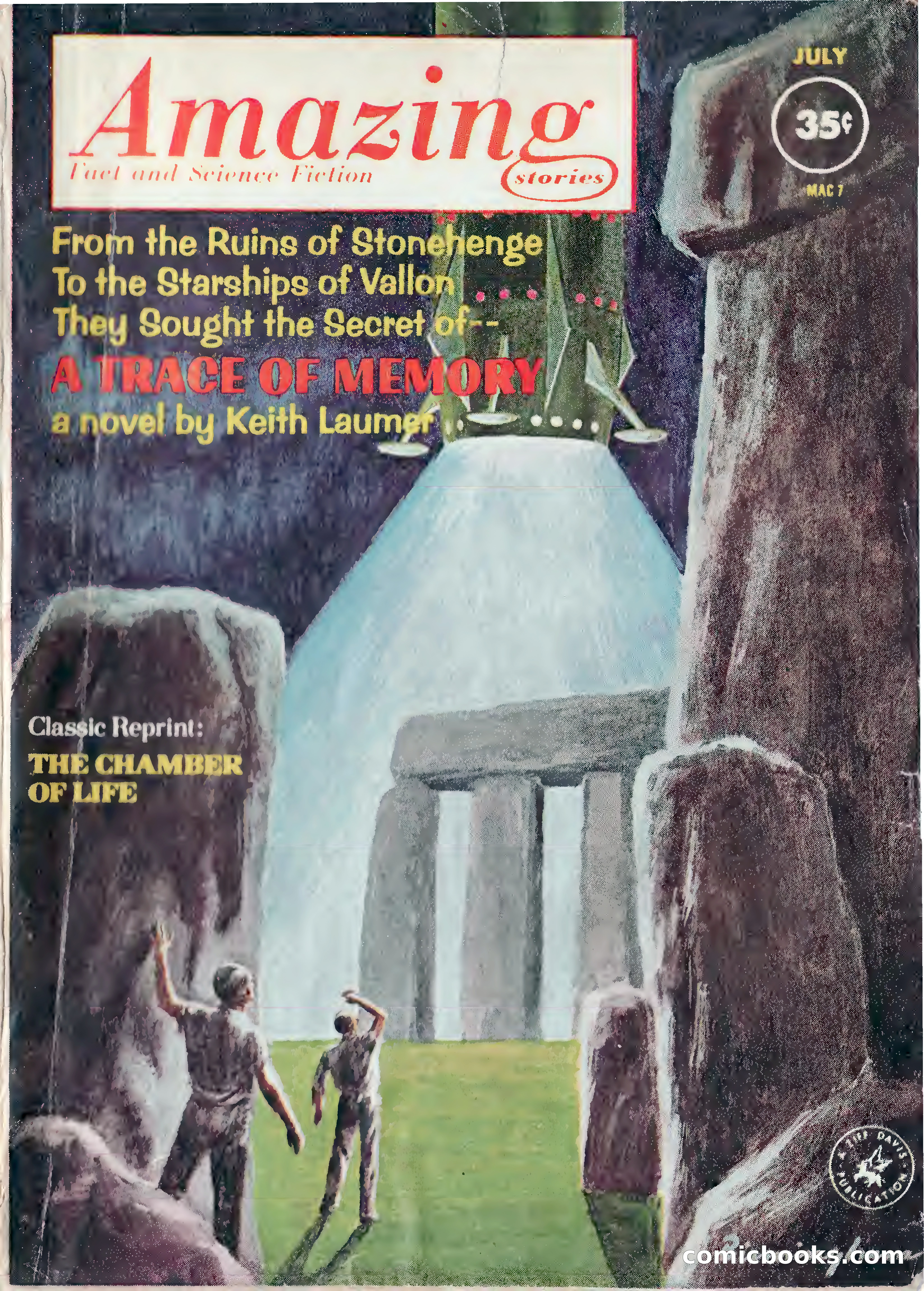 Amazing Stories, July 1962
