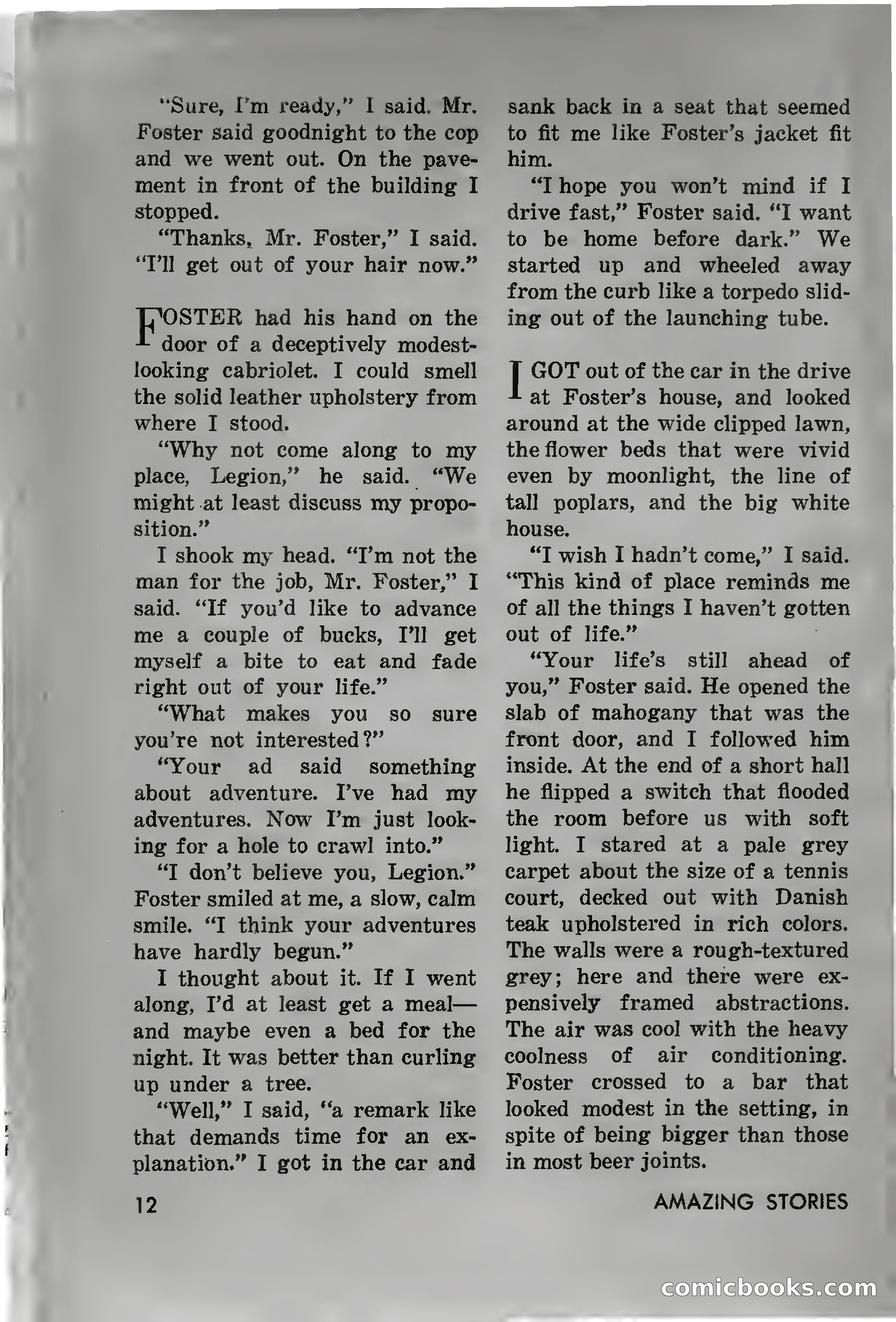 Amazing Stories, July 1962 — page 12 of 148