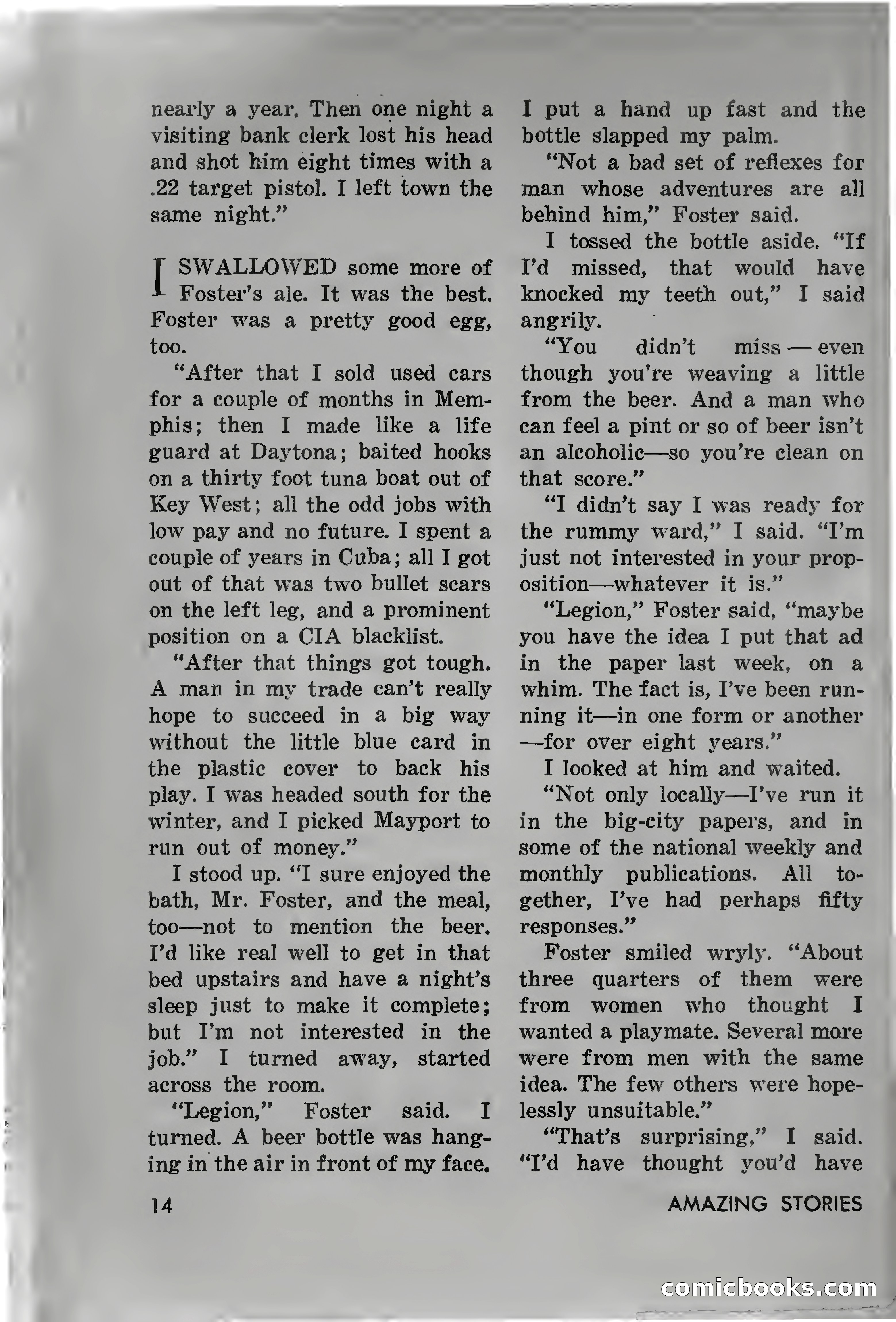 Amazing Stories, July 1962 — page 14 of 148