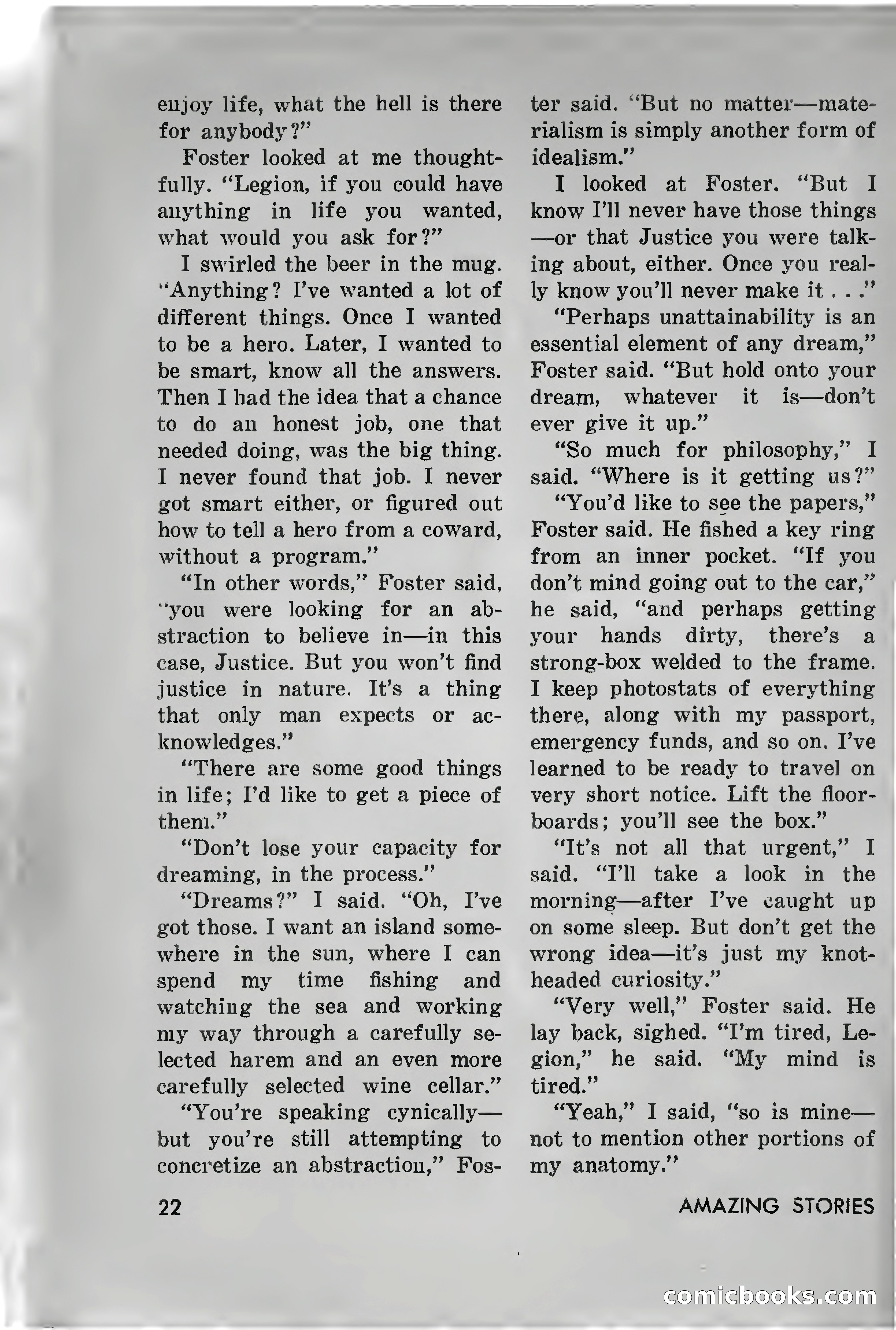 Amazing Stories, July 1962 — page 22 of 148