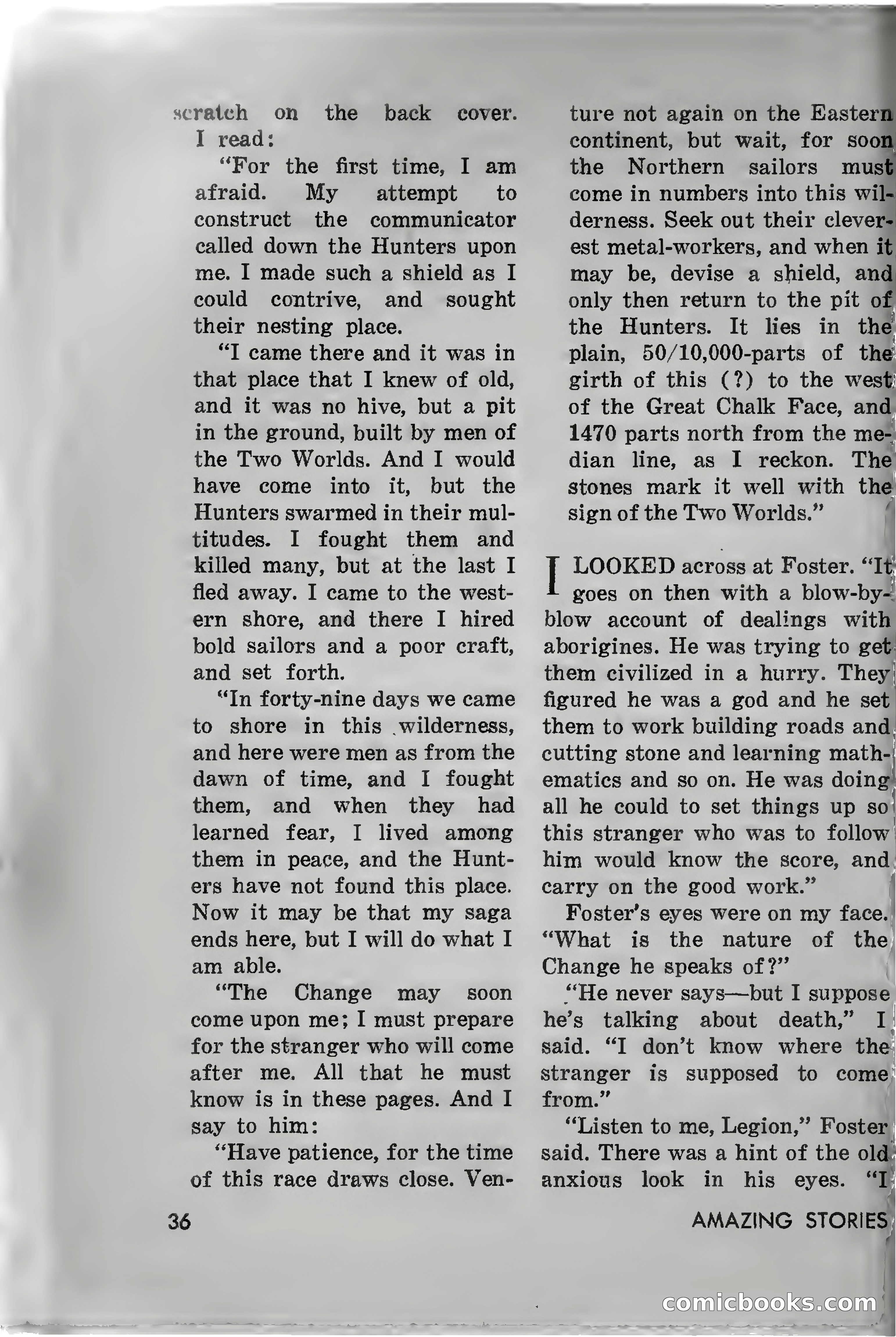 Amazing Stories, July 1962 — page 36 of 148